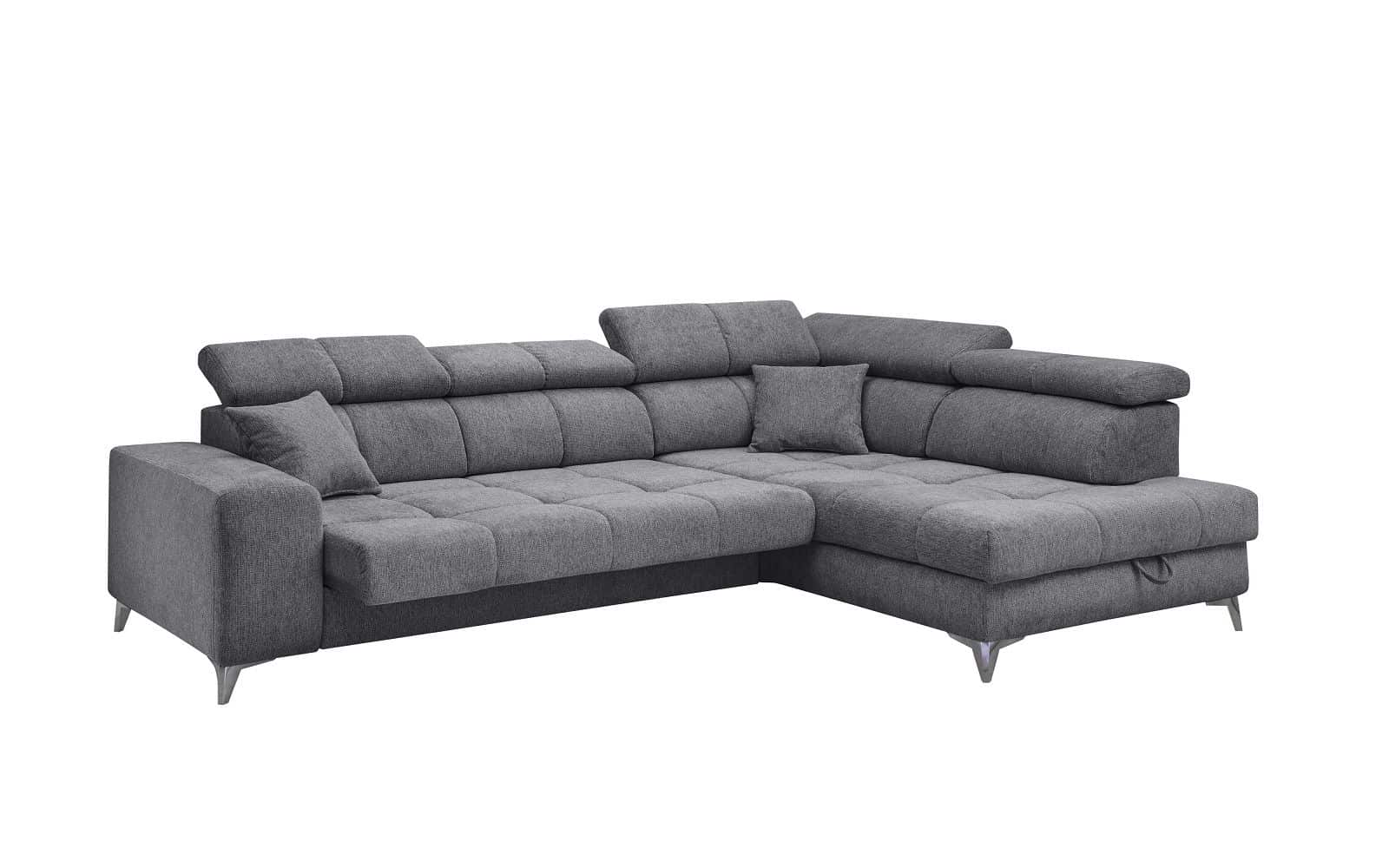 Ecksofa mit elektronischer Wallaway-Funktion | USB-Anschluss - Sydney