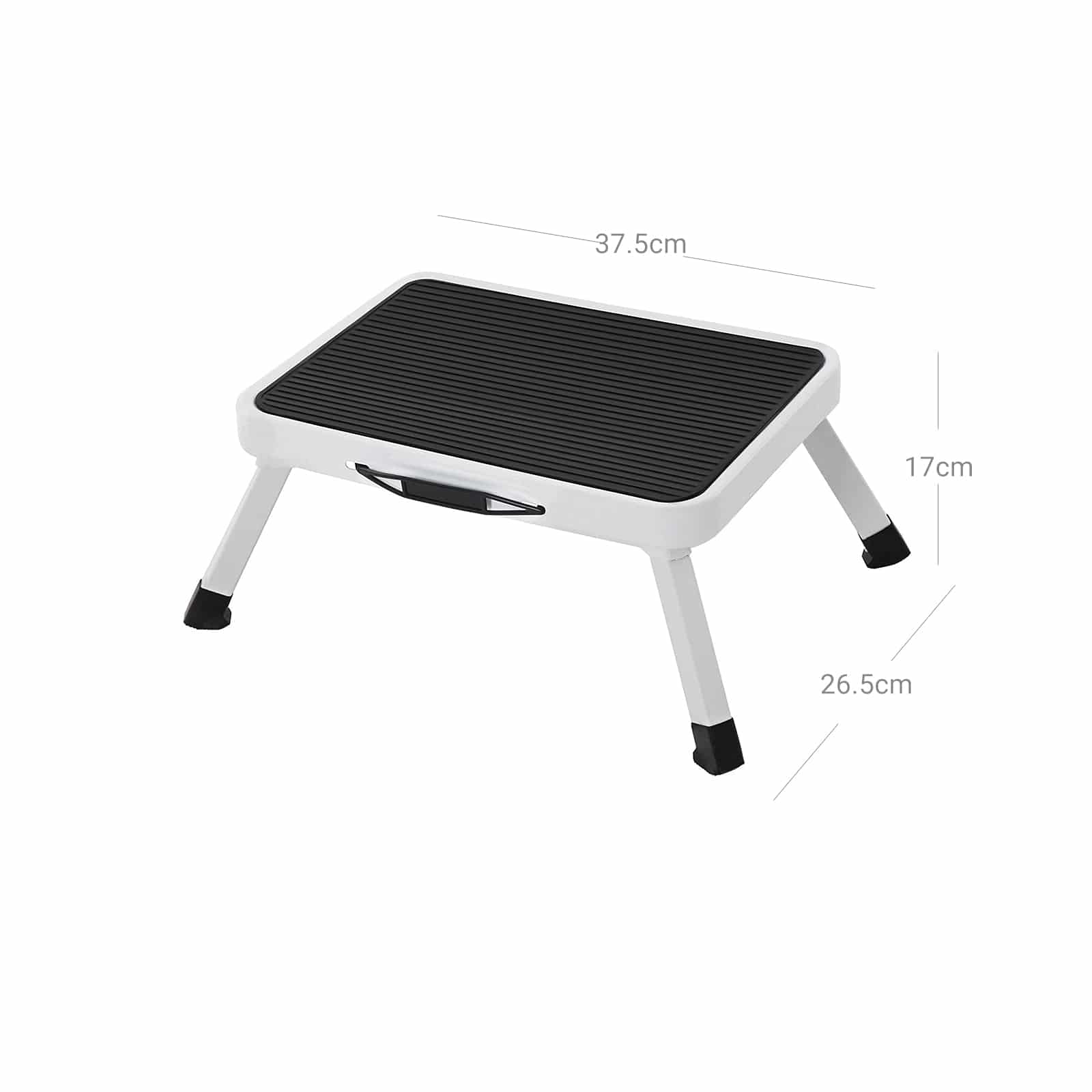 Klapptritt mit Anti-Rutsch-Matte-B34GSL01WT Klapptritt mit Anti-Rutsch-Matte-B34GSL01WT