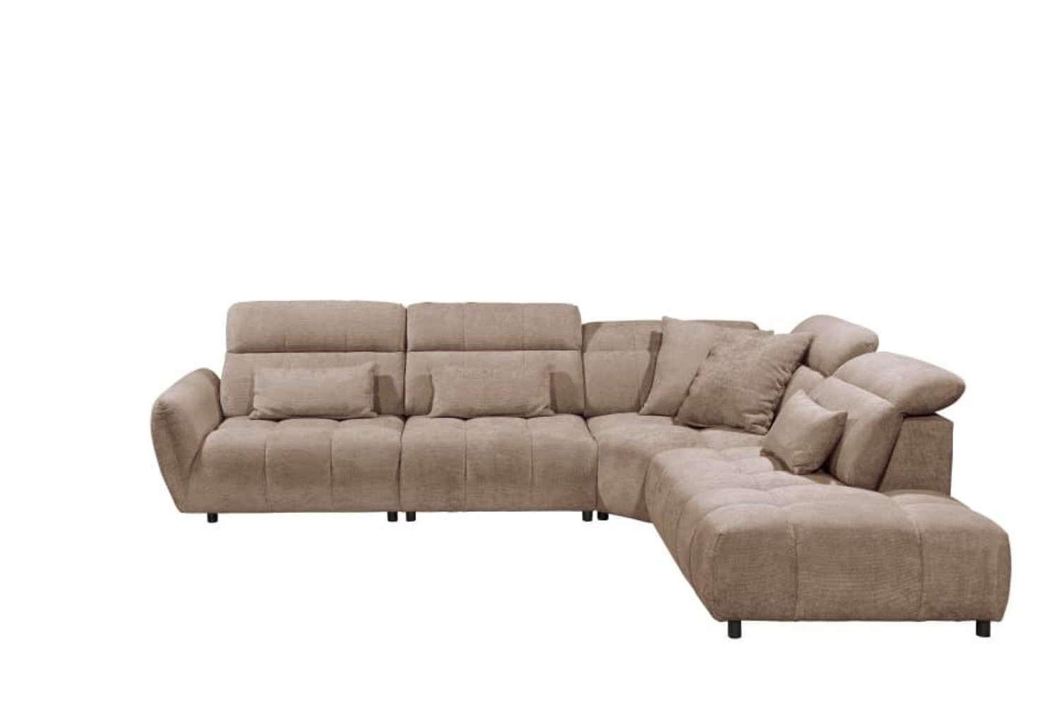 Sofa Franklin von ED Exciting Design – Modernes Sofa mit Mikrofaserbezug, Nosagfederung und 5-fach verstellbaren Kopflehnen Sofa Franklin von ED Exciting Design – Modernes Sofa mit Mikrofaserbezug, Nosagfederung und 5-fach verstellbaren Kopflehnen
