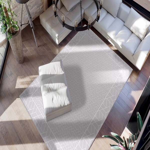 Flachflor Teppich 600x600