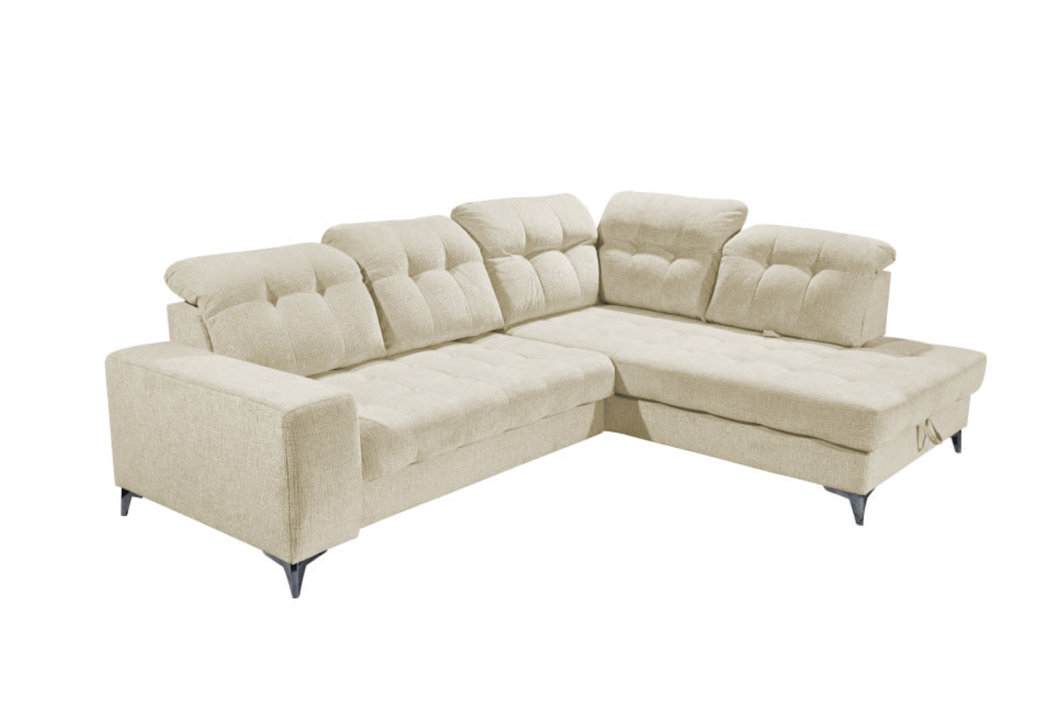 Sofa Varadero von ED Exciting Design – Funktionssofa mit elektronischem Sitzvorschub und Bettkasten