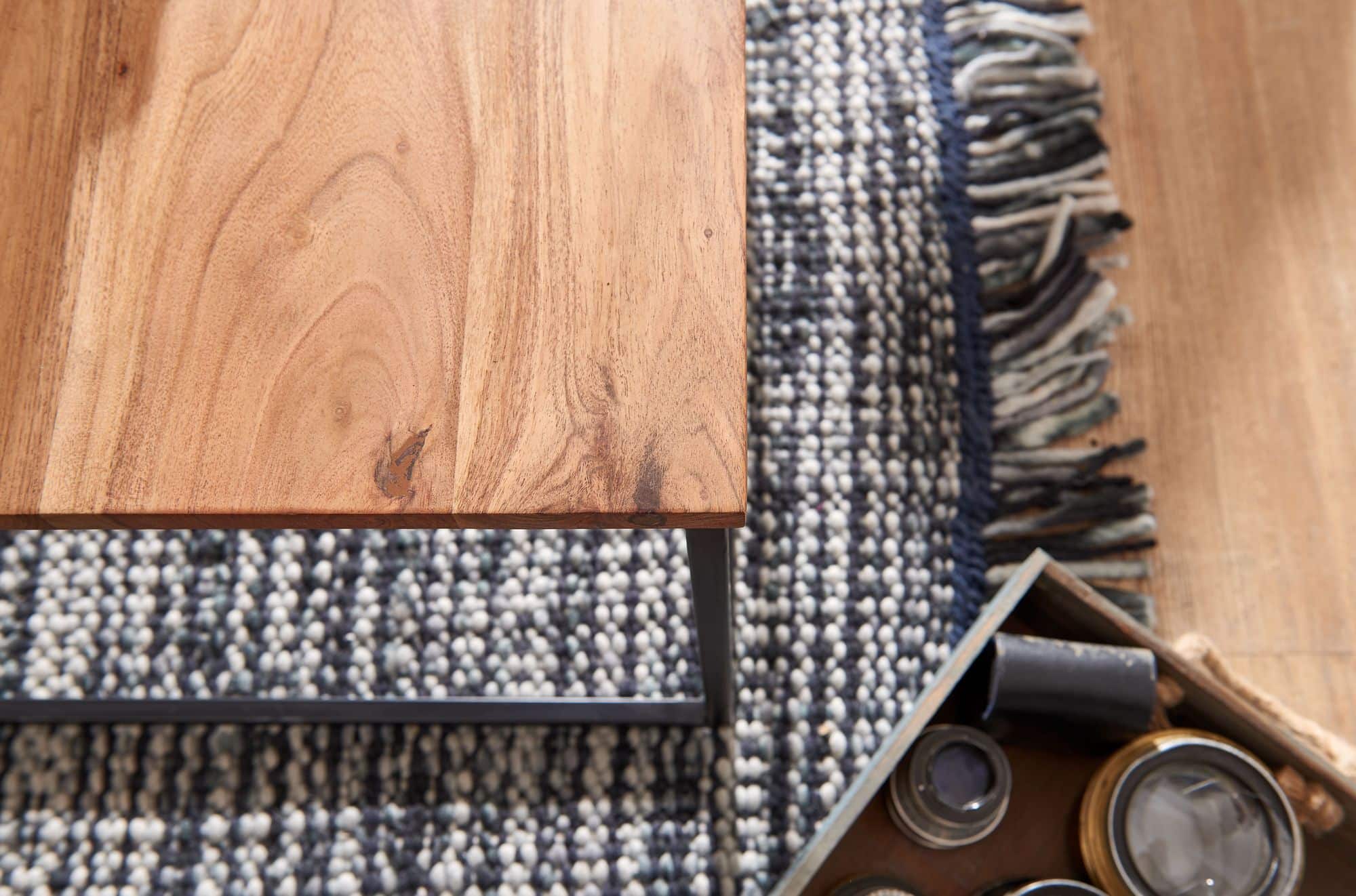 60532-Wohnling-Couchtisch-Akazie-60-x-60-x-40-cm-WL6-361-WL6-361_4 Couchtisch 60x60x41 cm Massivholz Metall Sofatisch Wohnzimmertisch Akazie