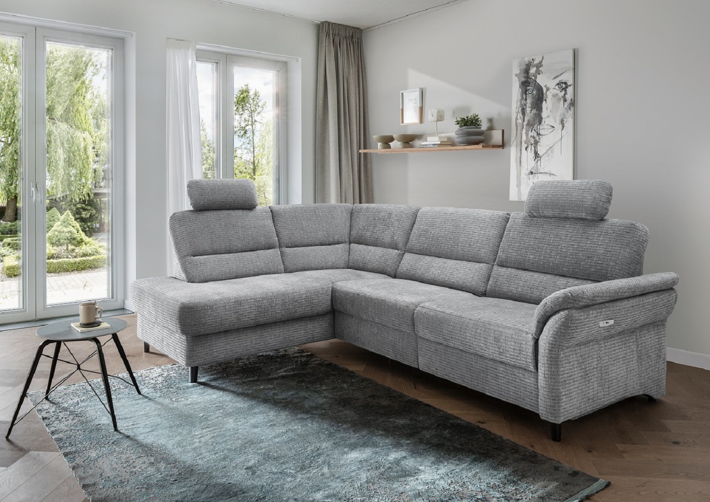 Das Ecksofa Cavoli mit elektronischer Relaxfunktion – Benformato