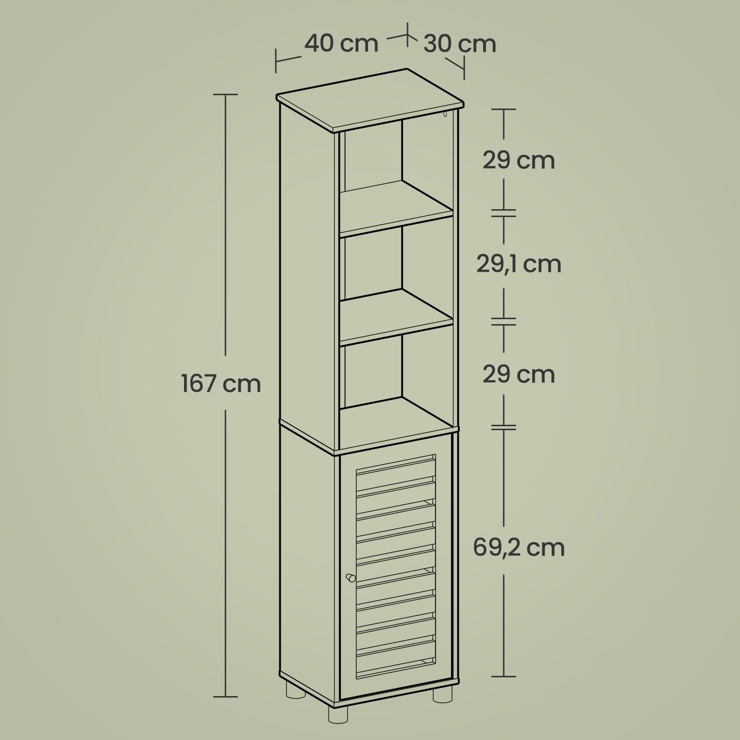 Hochschrank fürs Badezimmer, Badregal stehend, hoher Badezimmerschrank Hochschrank fürs Badezimmer, Badregal stehend, hoher Badezimmerschrank