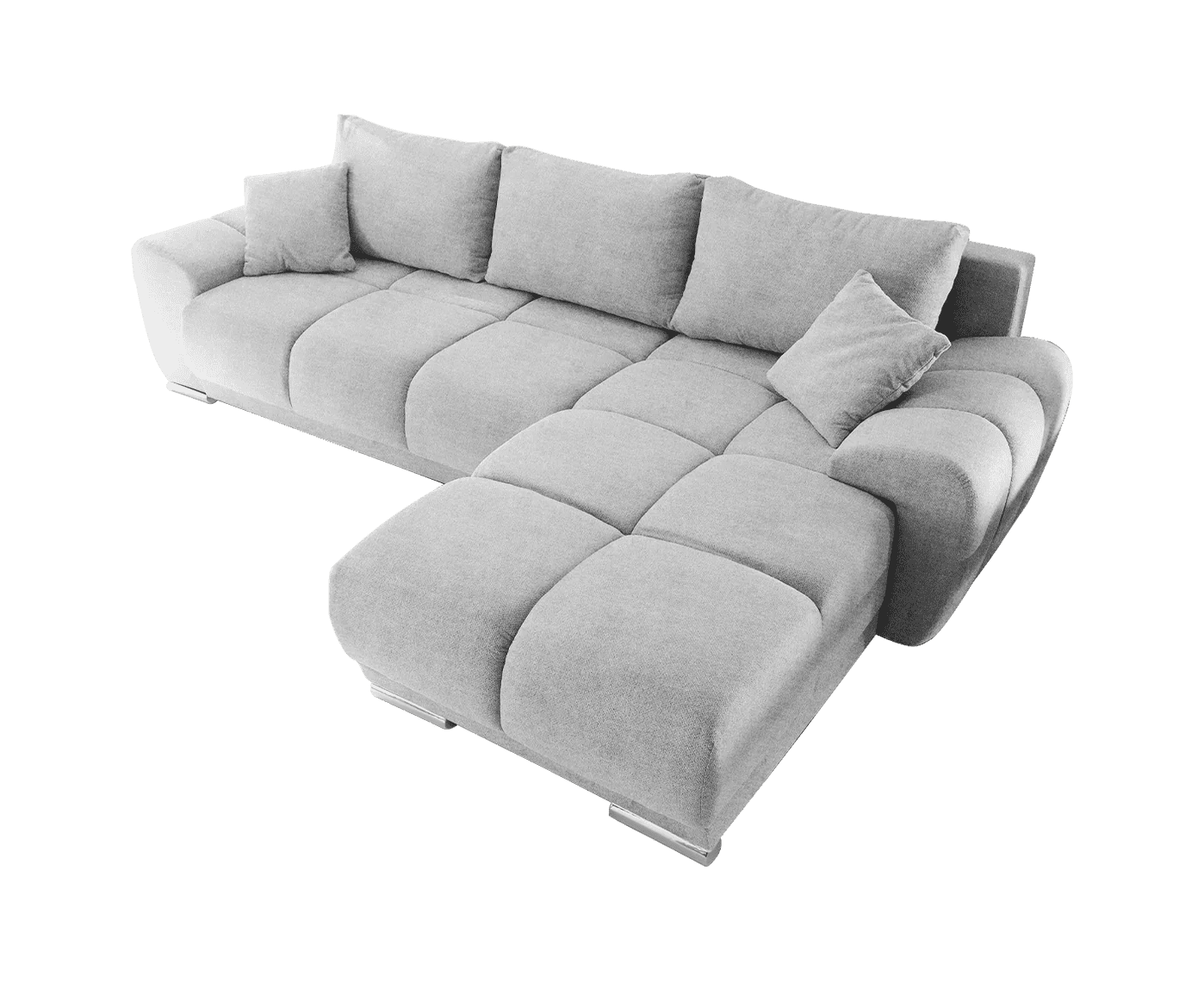 Ed Exciting Design Sofa Anton mit Schlaffunktion & Bettkasten in verschiedenen Farben erhältlich Luxus-Webstoff Flachgewebe beidseitig montierbar Ed Exciting Design Sofa Anton mit Schlaffunktion & Bettkasten in verschiedenen Farben erhältlich Luxus-Webstoff Flachgewebe beidseitig montierbar