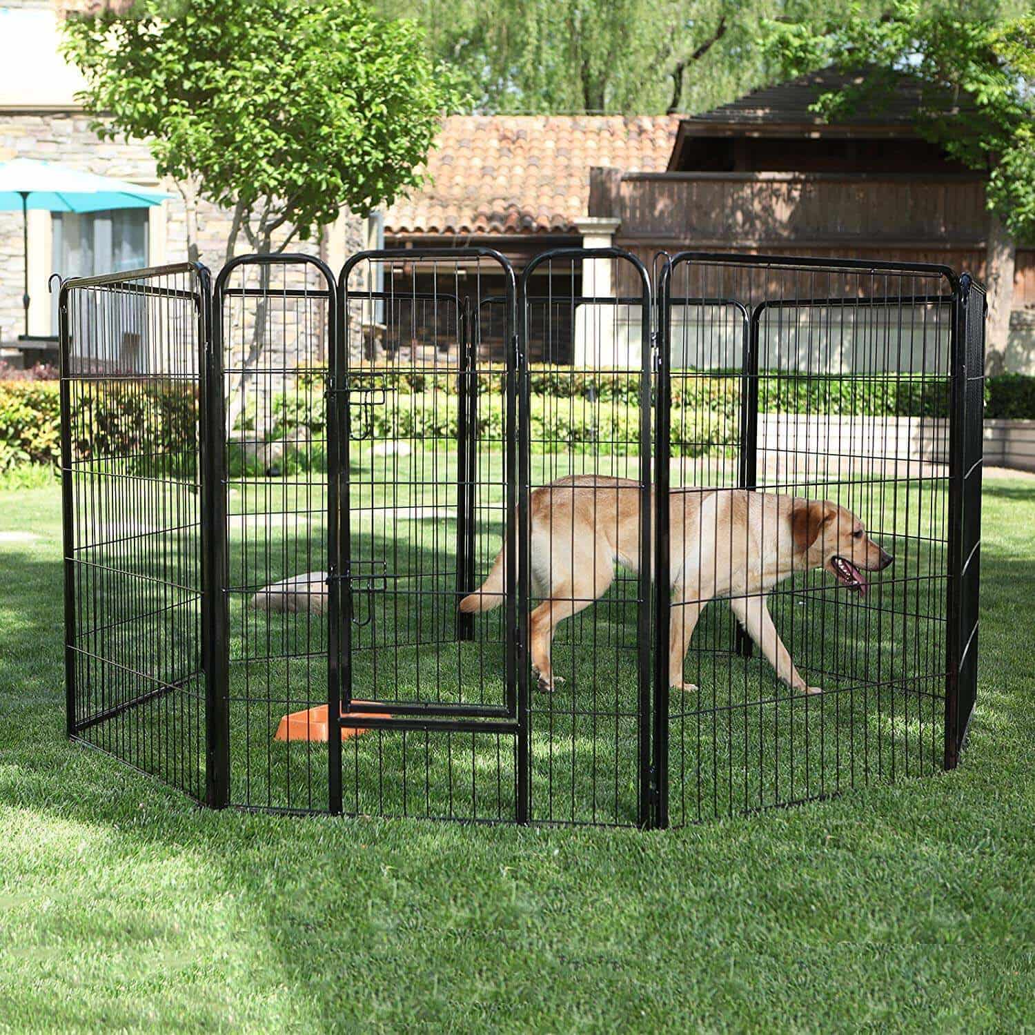 Freilaufgehege 100 cm hoch schwarz-PPK81H Freilaufgehege 100 cm hoch schwarz-PPK81H