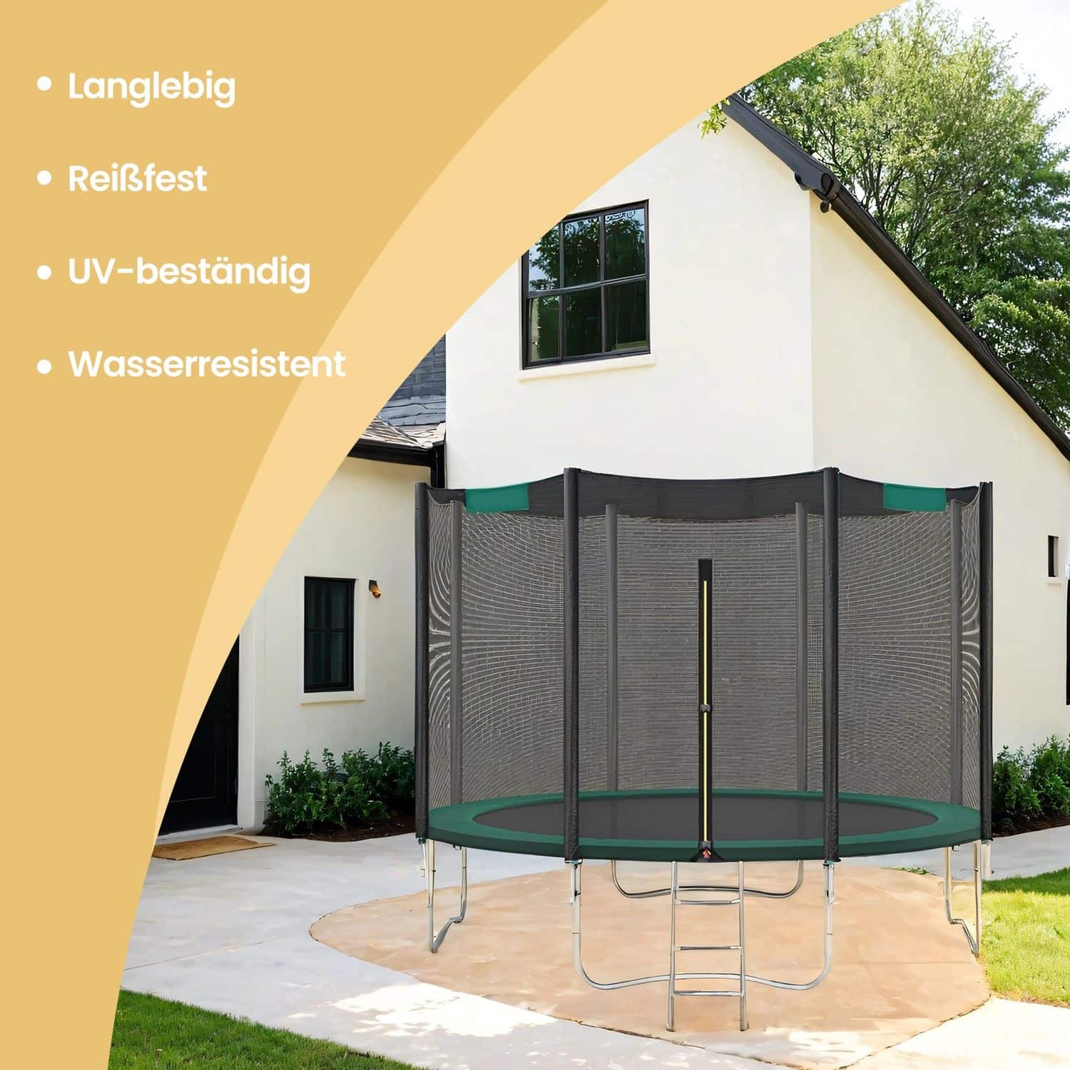 Trampolin Randabdeckung, Federabdeckung in Standardgröße für 305 cm Trampoline, UV-resistent Trampolin Randabdeckung, Federabdeckung in Standardgröße für 305 cm Trampoline, UV-resistent