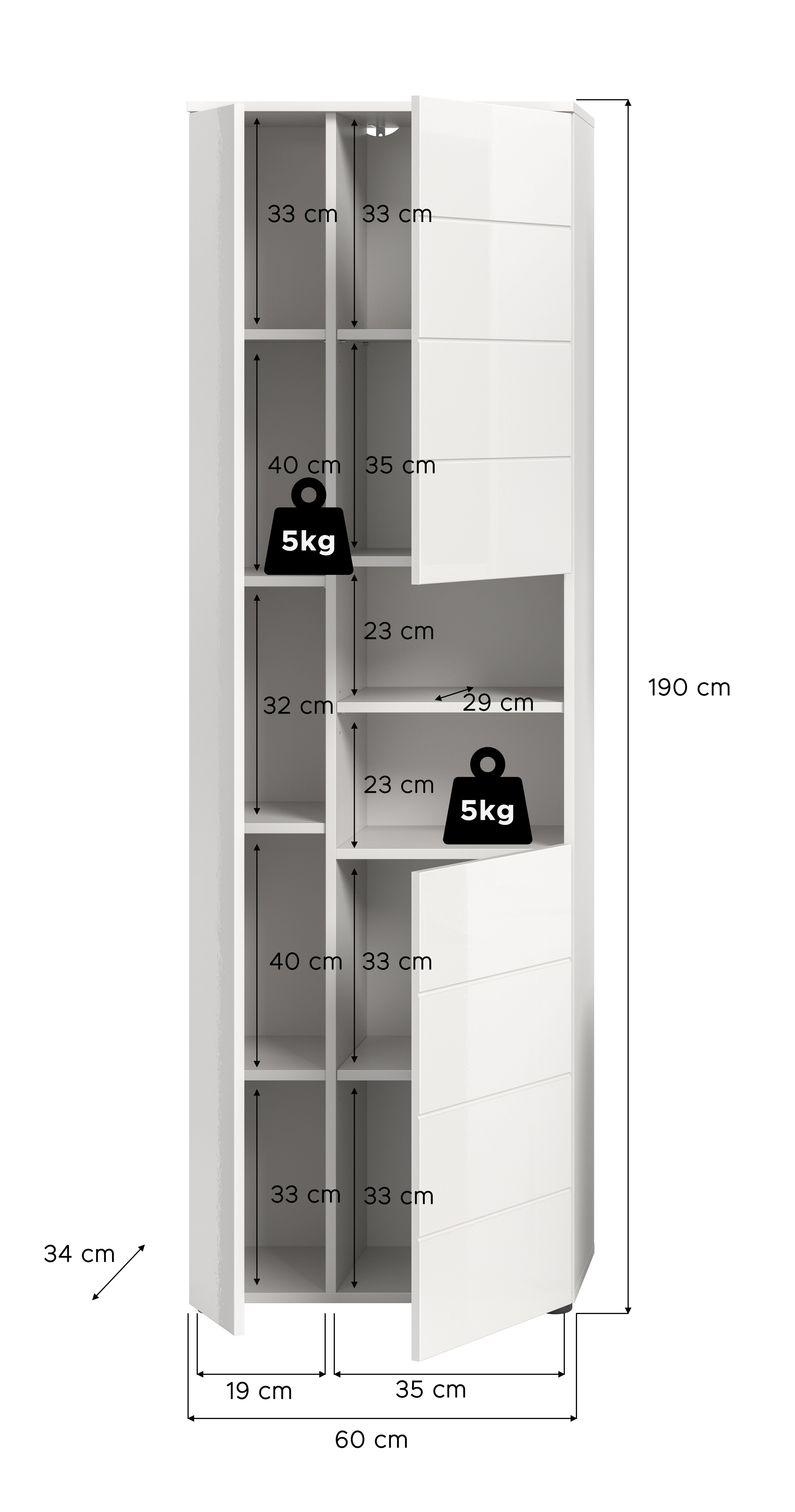 Vira Hochschrank Vira Hochschrank
