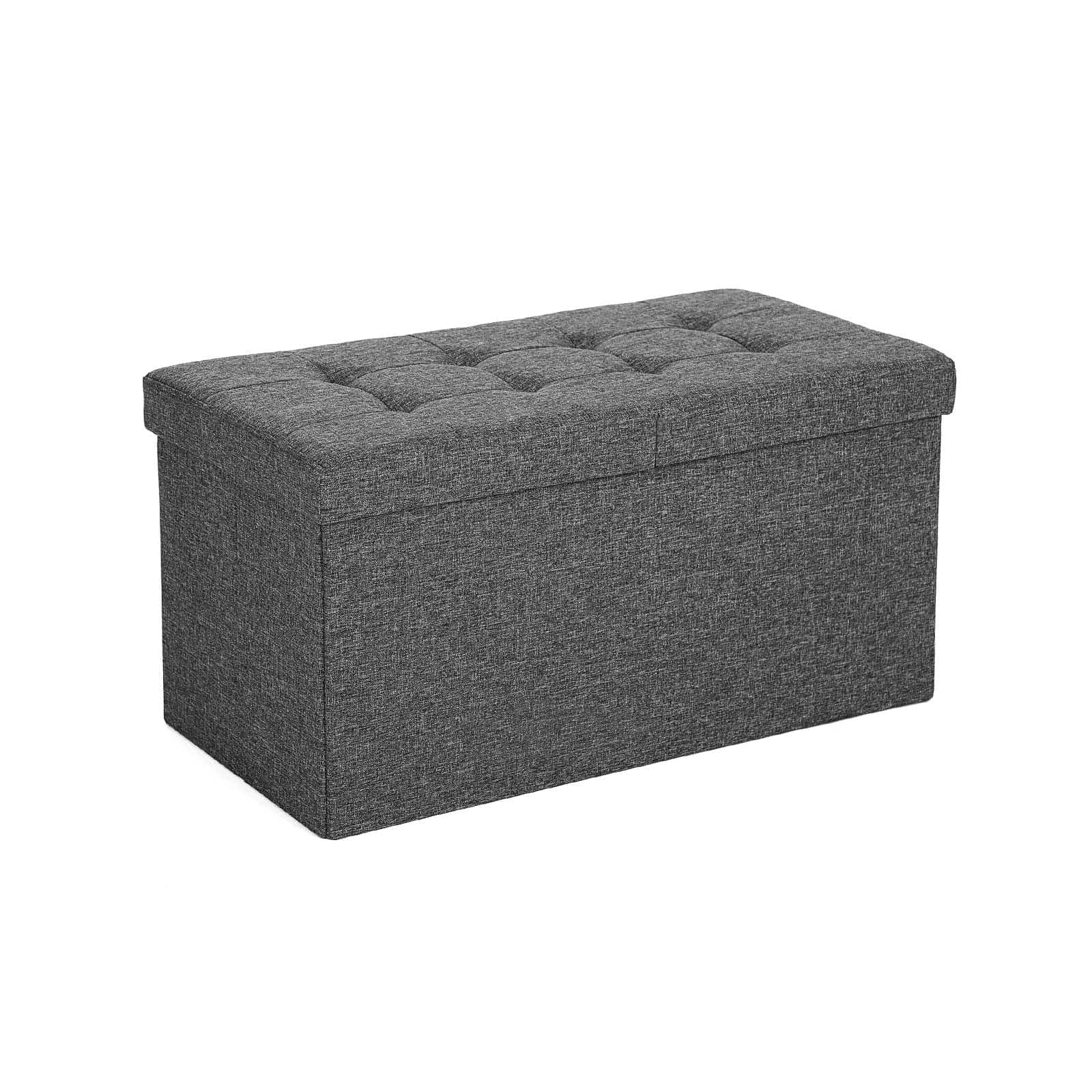 Sitzbank mit Klappdeckel 76 cm Dunkelgrau-B34LSF46GYZ Sitzbank mit Klappdeckel 76 cm Dunkelgrau-B34LSF46GYZ
