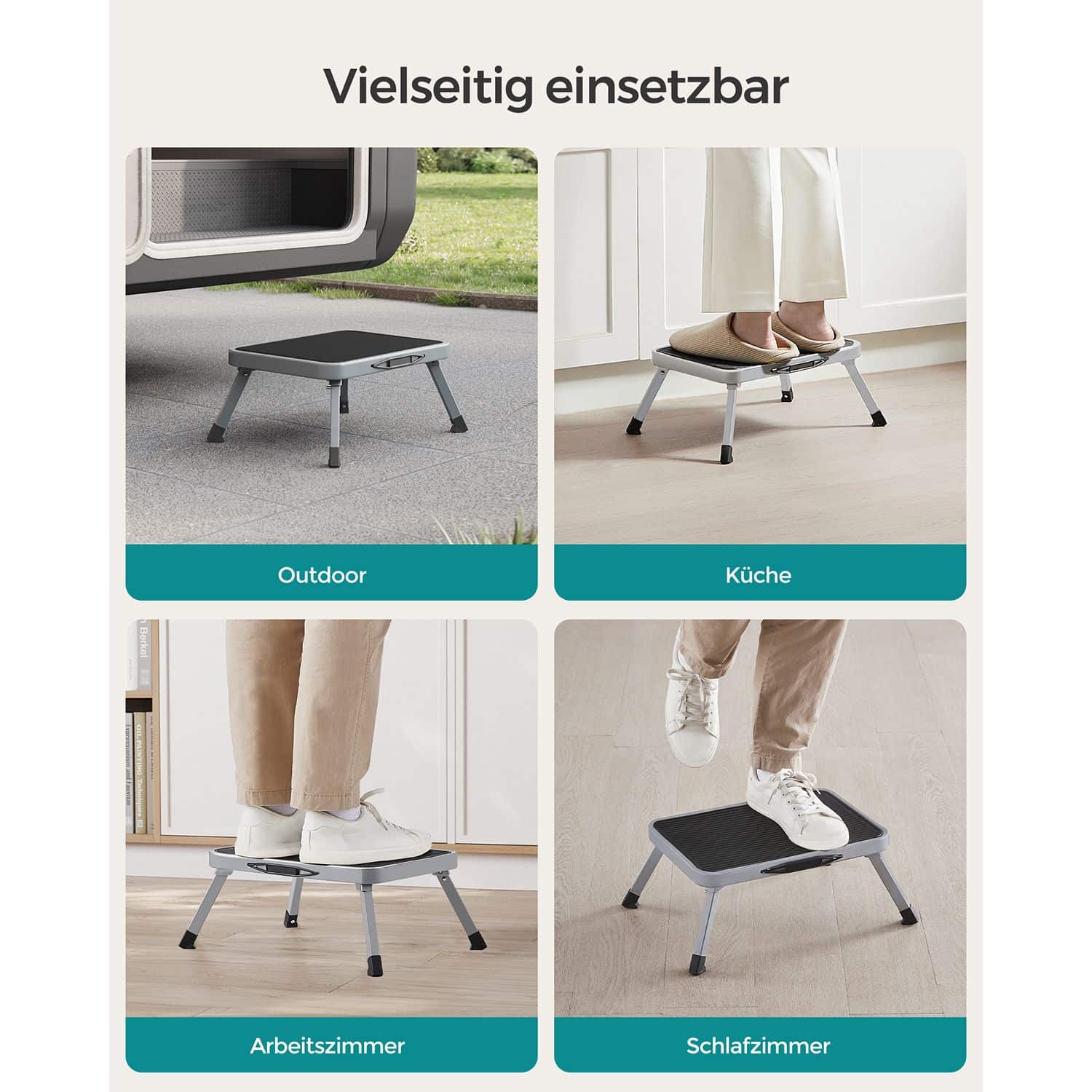 einstufige Leiter aus Stahl-GSL001G01