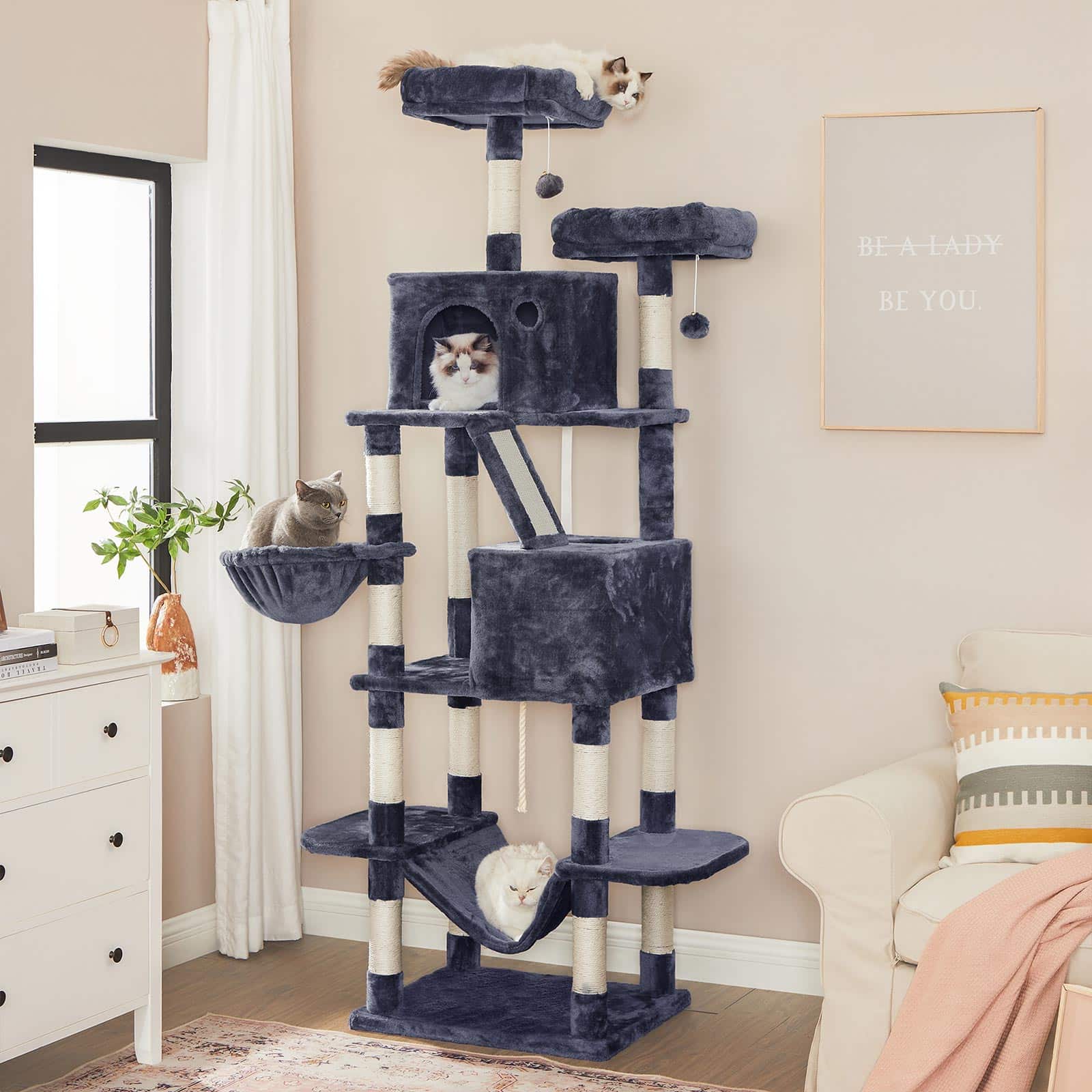 Kratzbaum hoch XXL-Katzenbaum-B34PCT190G01 Kratzbaum hoch XXL-Katzenbaum-B34PCT190G01