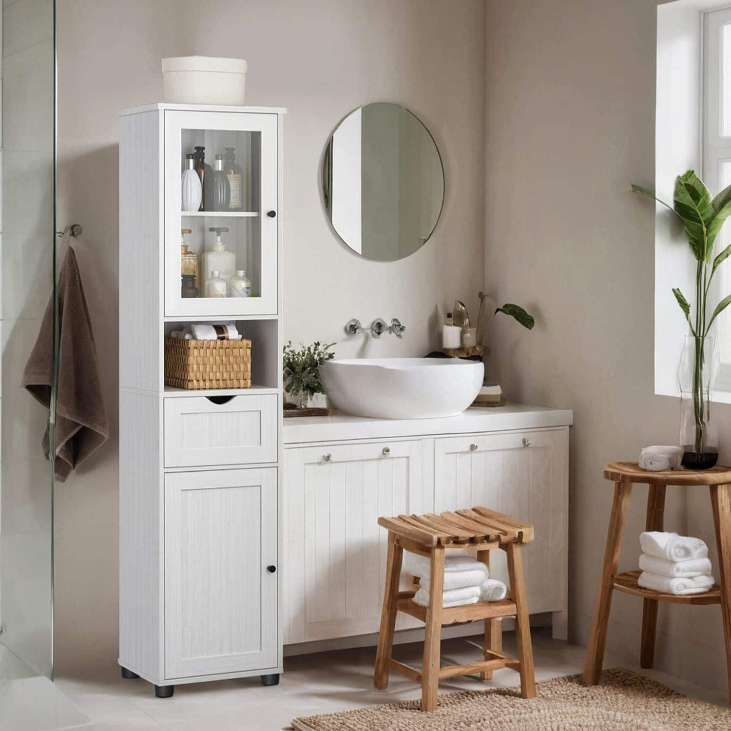 Badezimmerschrank, Badschrank, Hochschrank Badezimmerschrank, Badschrank, Hochschrank