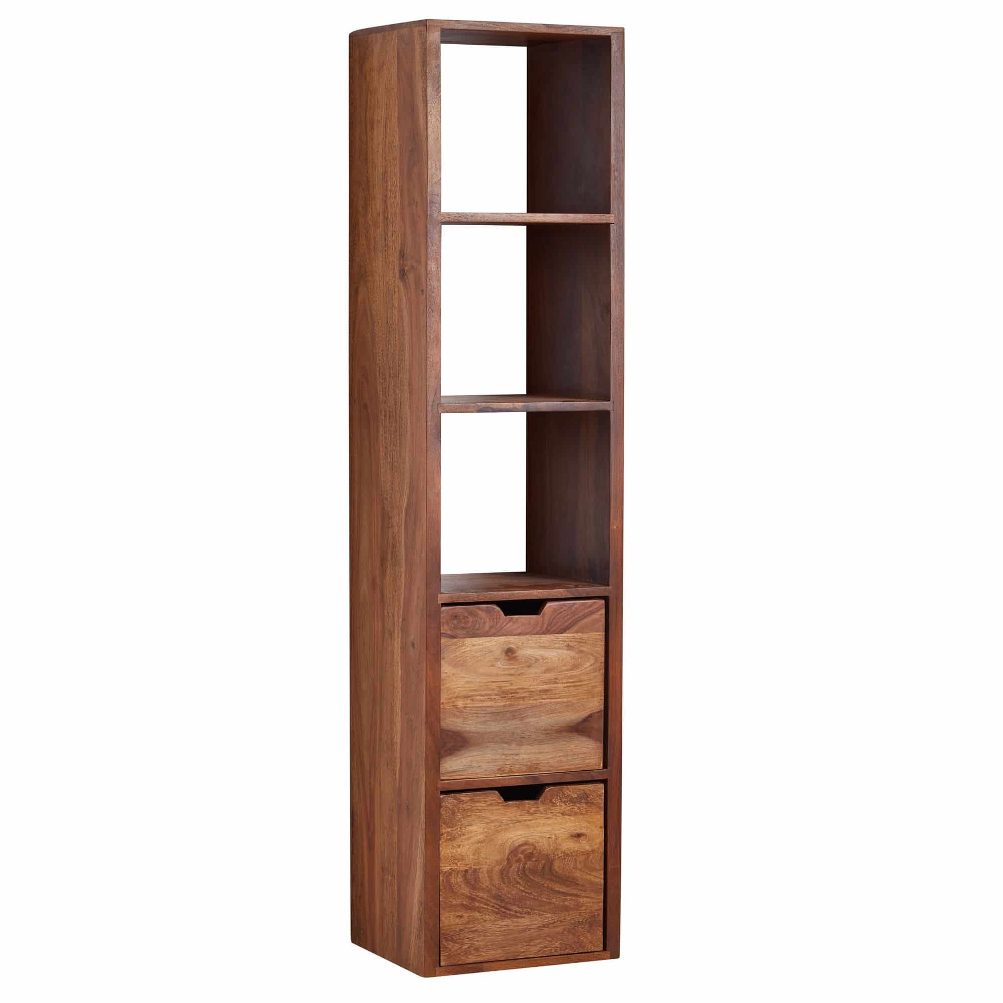 Wandregal mit Schubladen 35x150x30 cm Sheesham Massivholz Hängeregal Wandregal mit Schubladen 35x150x30 cm Sheesham Massivholz Hängeregal