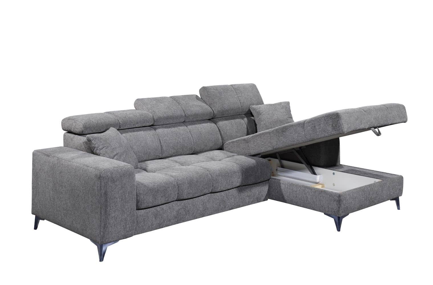 Sofa Sydney mit Schlaffunktion und Bettkasten von ED