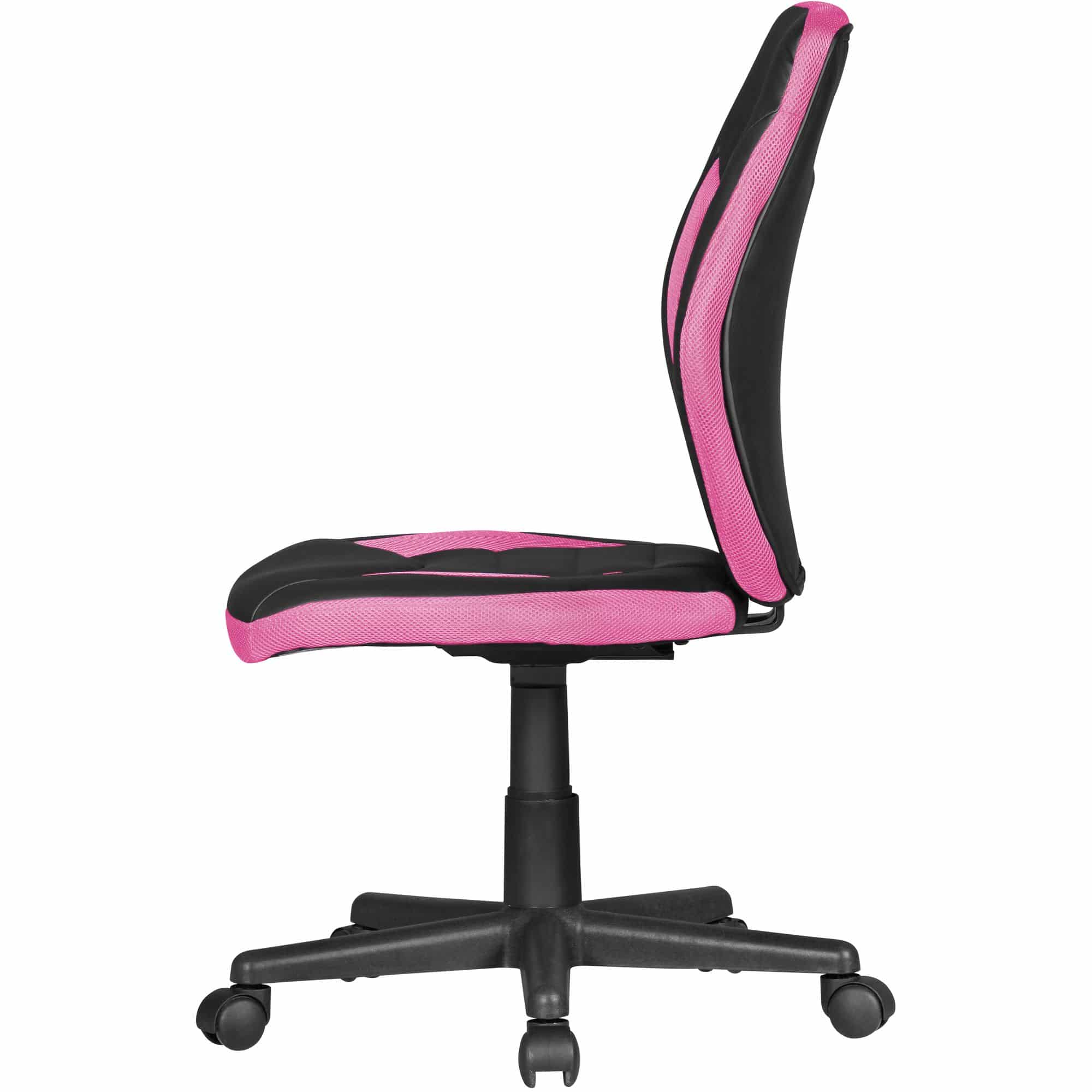 48245-AMSTYLE-Kinderdrehstuhl-LUAN-schwarz-pink-S_3 Kinderdrehstuhl LUAN schwarz/pink für Kinder ab 6 mit Lehne