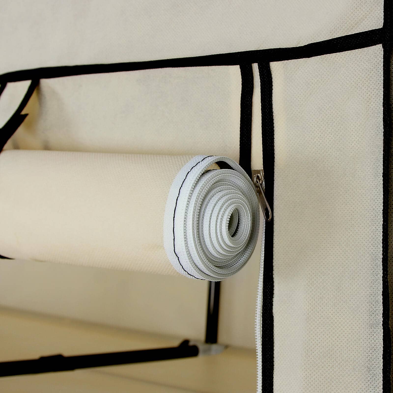 Großer Stoffschrank 175 x 150 cm Beige-RYG12M