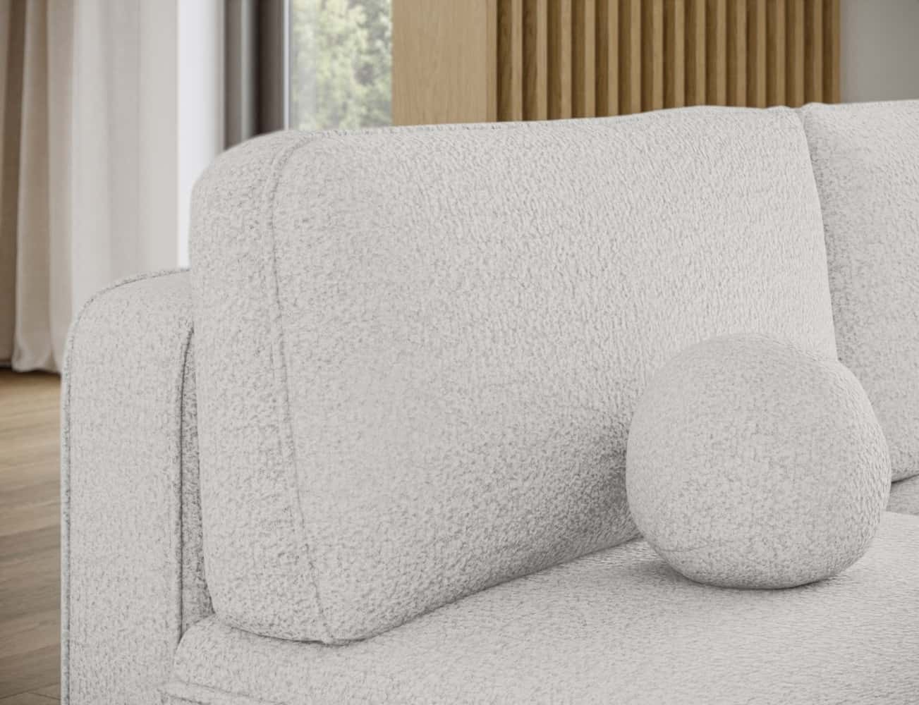 Ecksofa Livosa mit Schlaffunktion & Bettkasten | Eltap | Royal