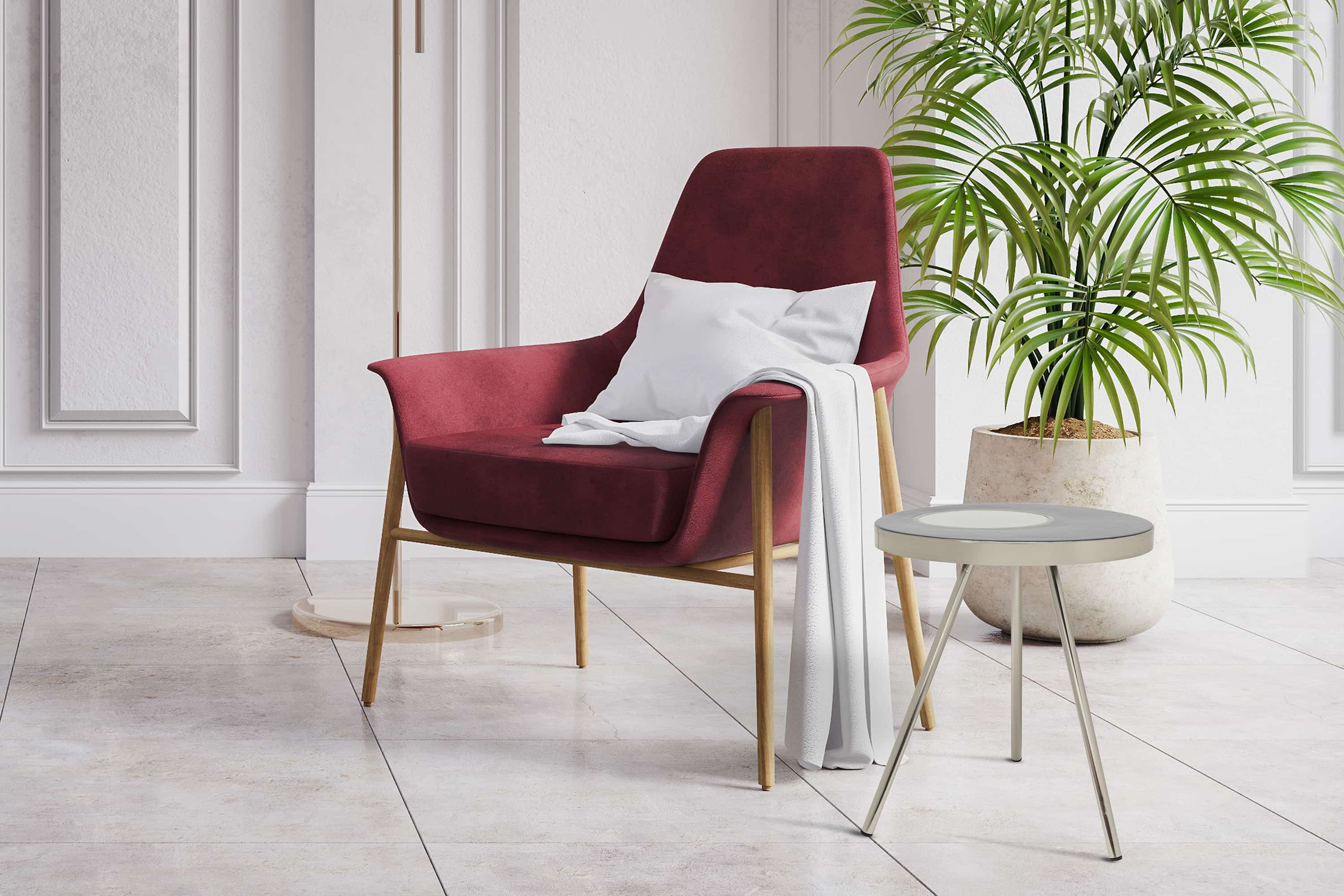 Beistelltisch Morrison 2025 Hellmint / Gold