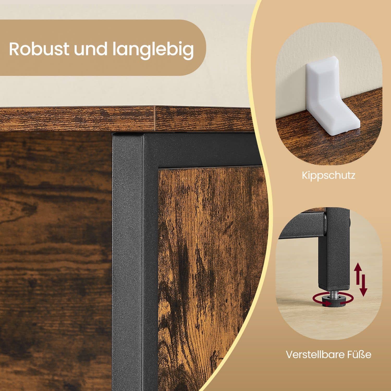 Multifunktionaler Aufbewahrungsschrank