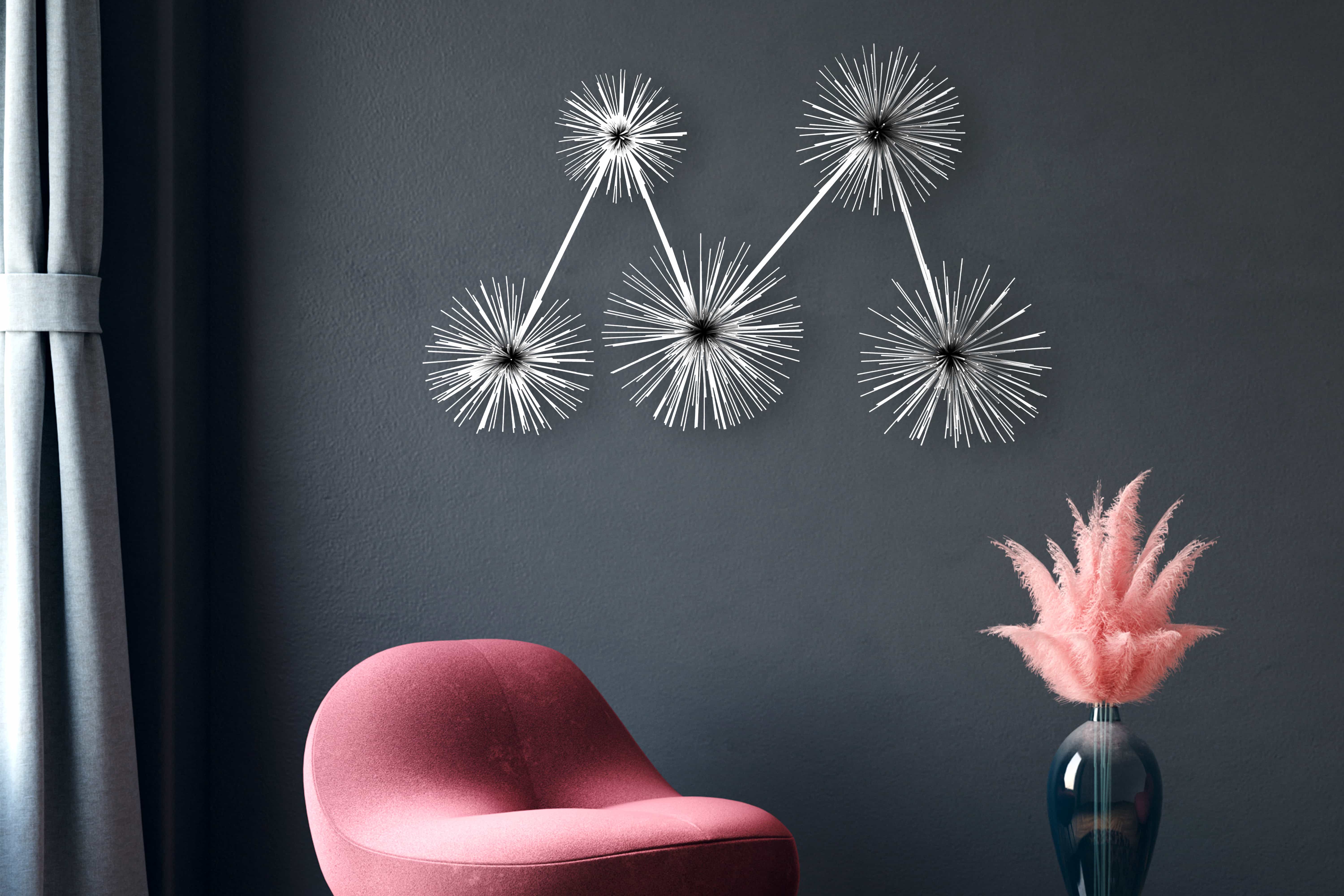 Wanddeko Domizil 325 Silber Wanddeko Domizil 325 Silber