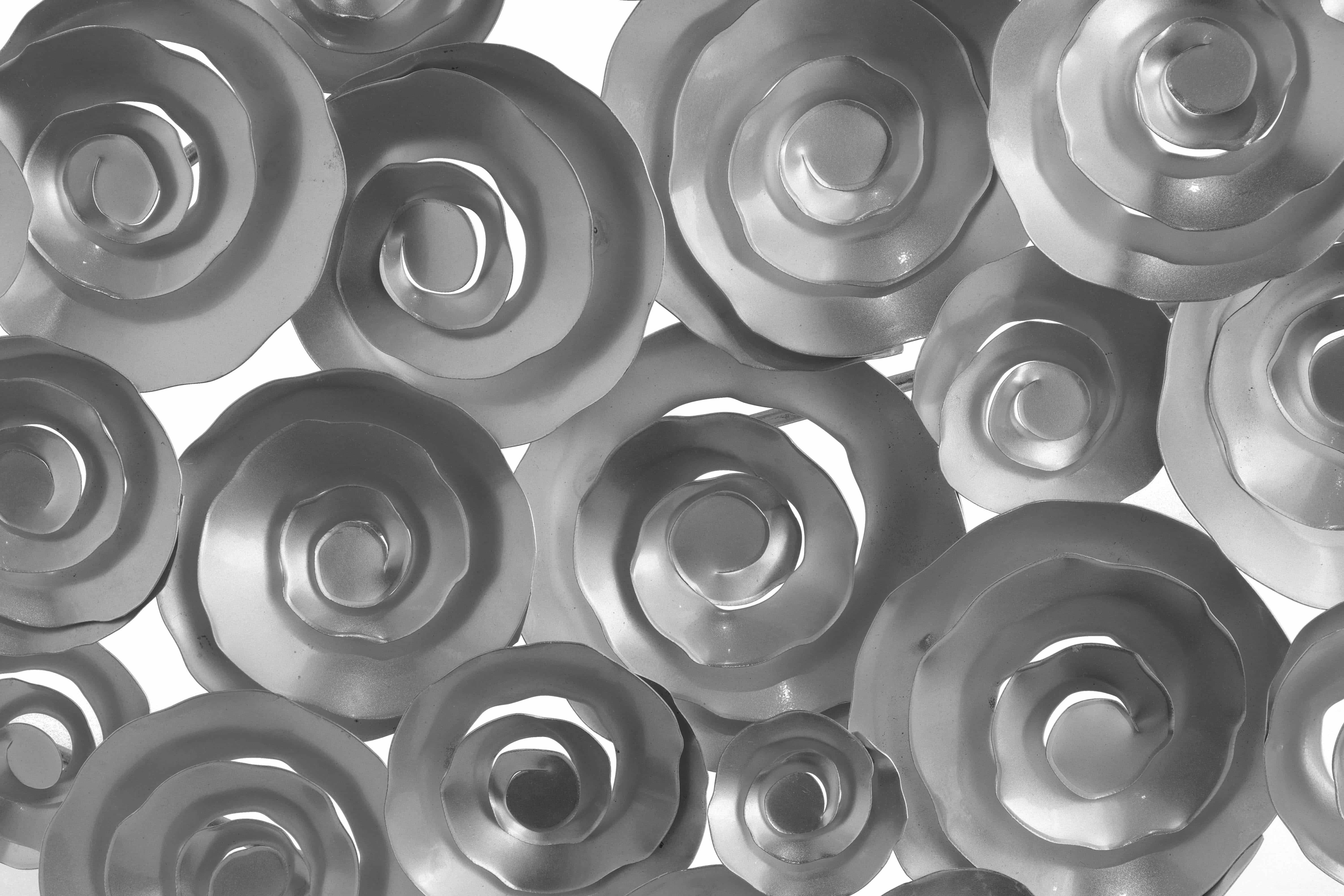 Wanddeko Domizil 225 Silber