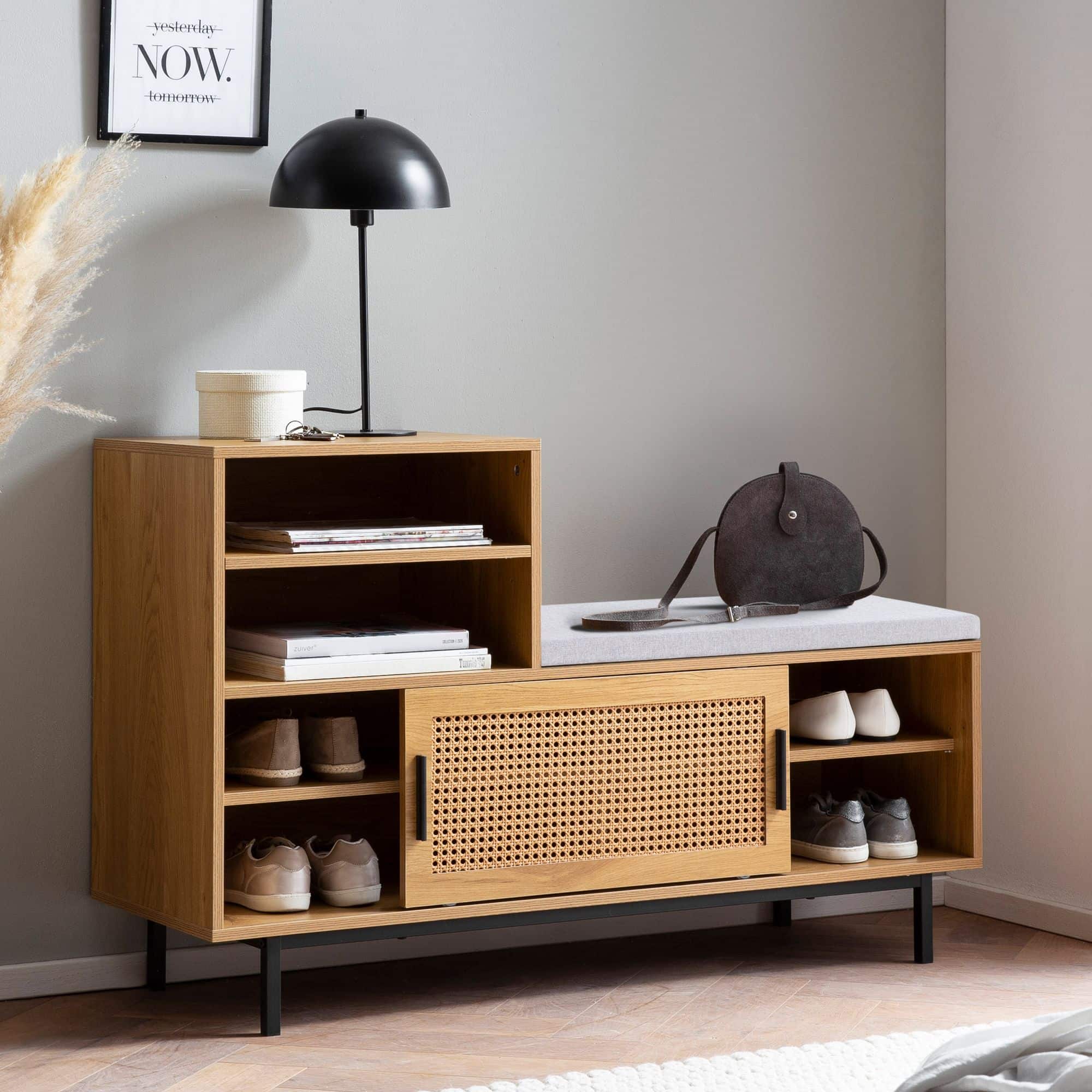 Schuhbank mit Sitzfläche 120x75 Schuhbank mit Sitzfläche 120x75