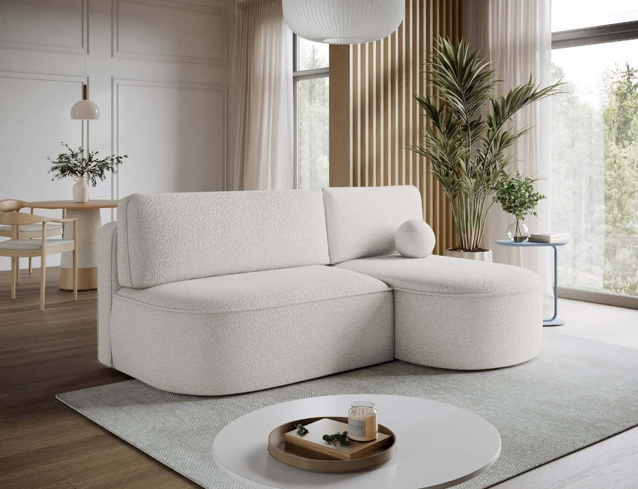 Ecksofa Livosa mit Schlaffunktion & Bettkasten | Eltap | Royal