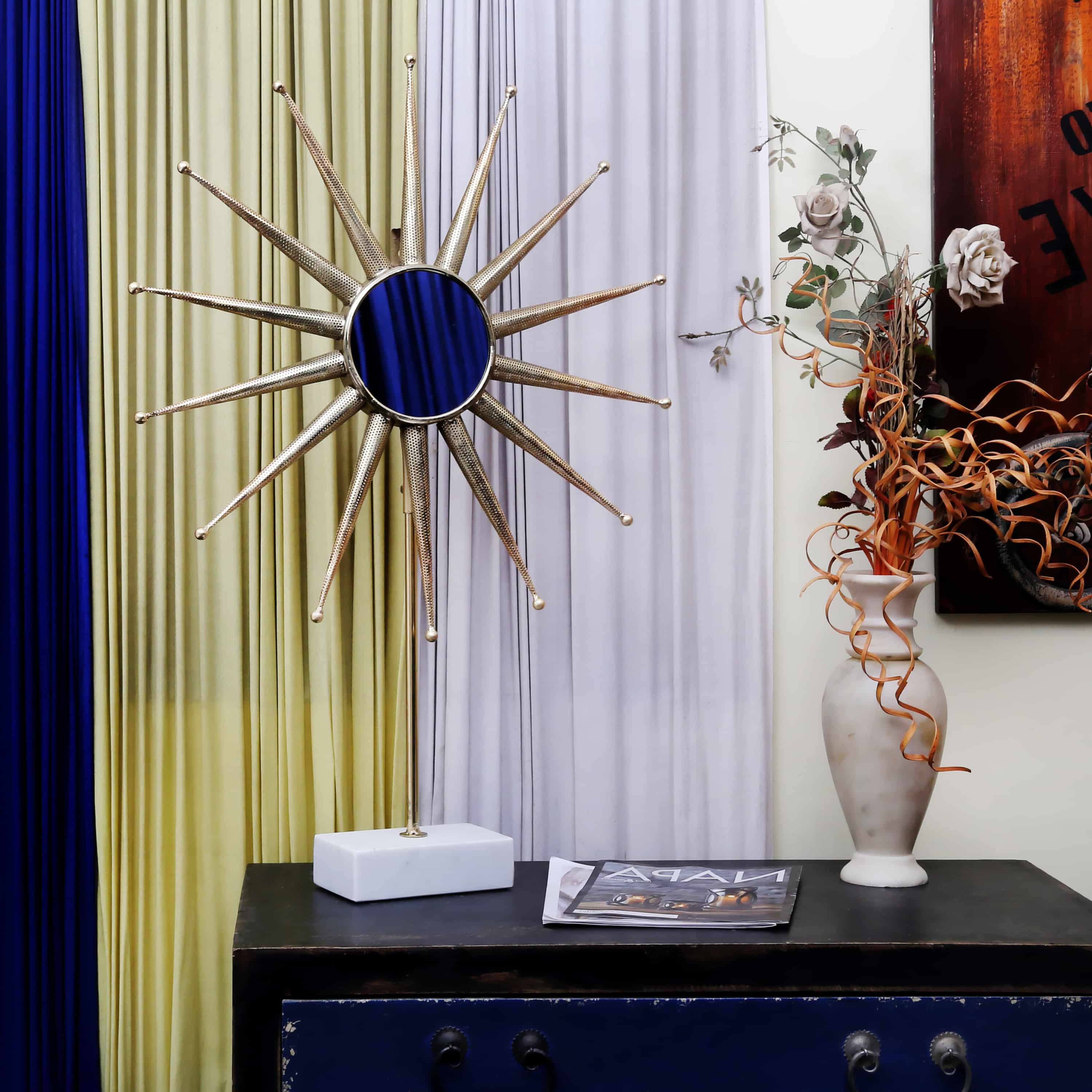 Skulptur Ajey 487 Gold / Weiß