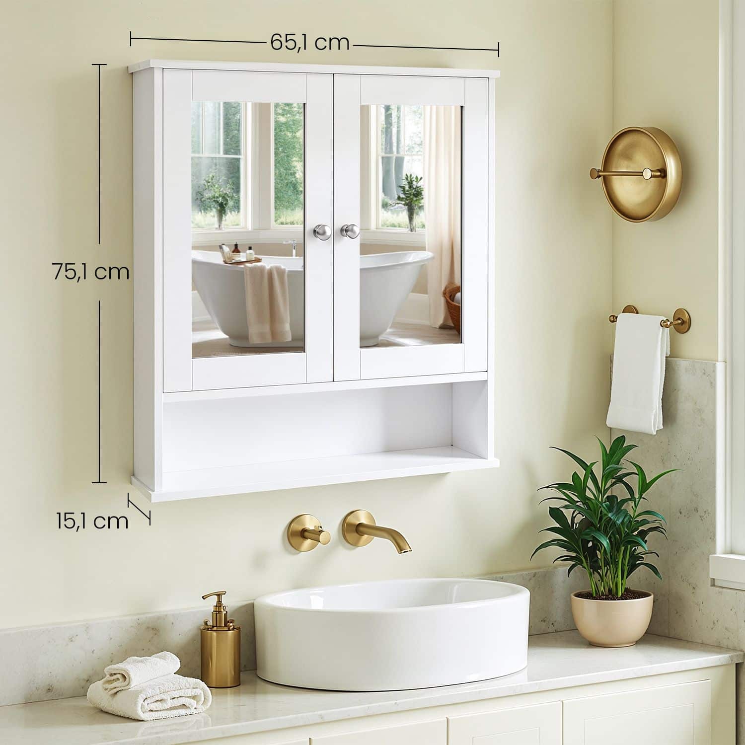 Spiegelschrank, Badschrank, Wandschrank Spiegelschrank, Badschrank, Wandschrank