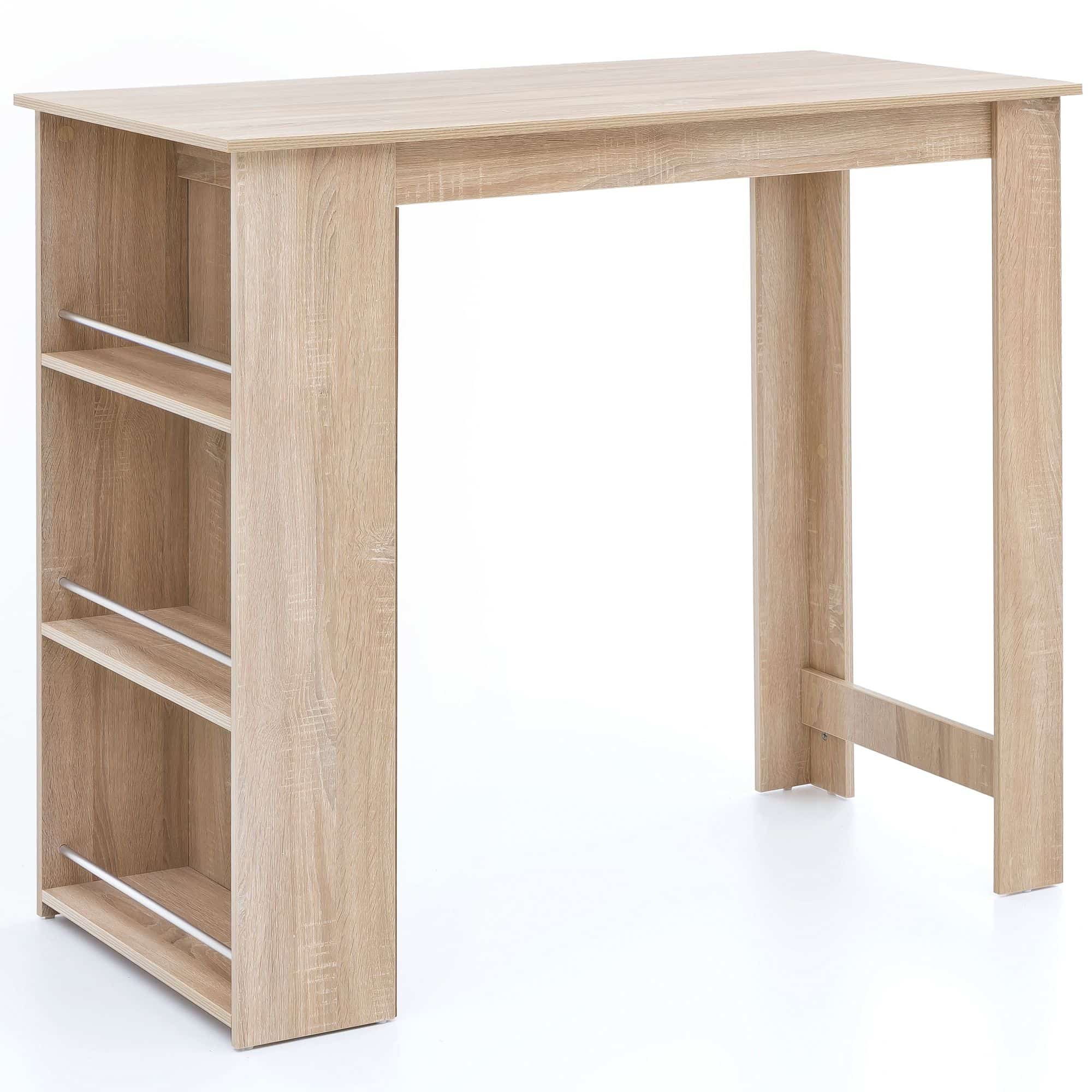 47536-WOHNLING-Bartisch-TABBY-Sonoma-WL5-733-WL5-733B5pDCxpZcE4Qa Bartisch WL5.733 Sonoma 120 x 107,5 x 60 cm Stehtisch Holz Küchenbartisch