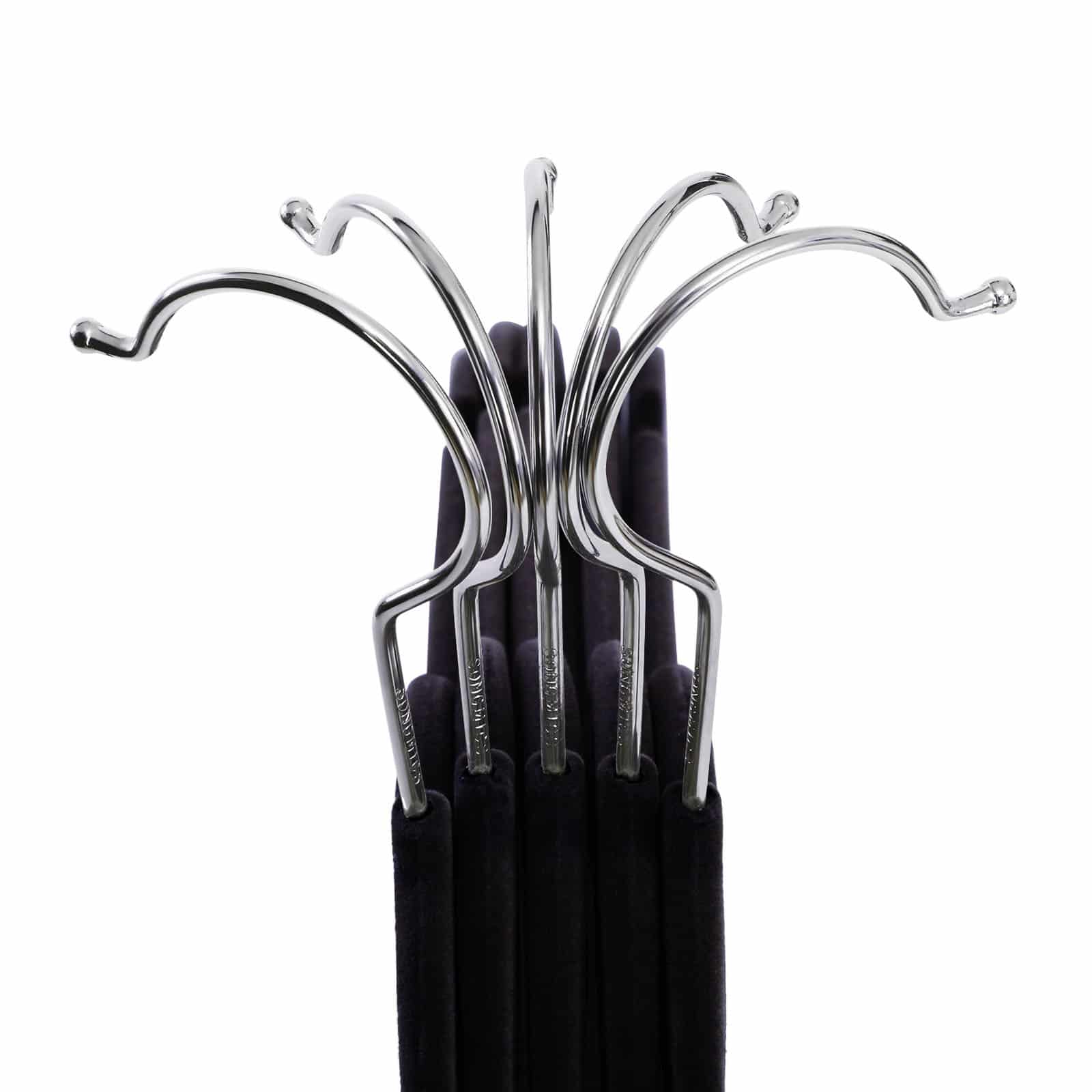 Kleiderbügel Samt 20 Stück Schwarz-B34CRF20B Kleiderbügel Samt 20 Stück Schwarz-B34CRF20B