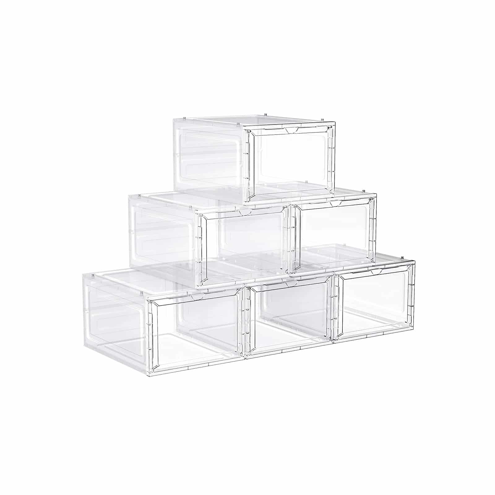 Schuhboxen weiß-LSP032W06 Schuhboxen weiß-LSP032W06