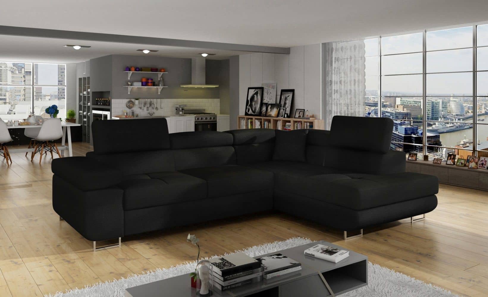 Eltap Ecksofa Anton mit Schlaffunktion & Bettkasten | Sawana Eltap Ecksofa Anton mit Schlaffunktion & Bettkasten | Sawana