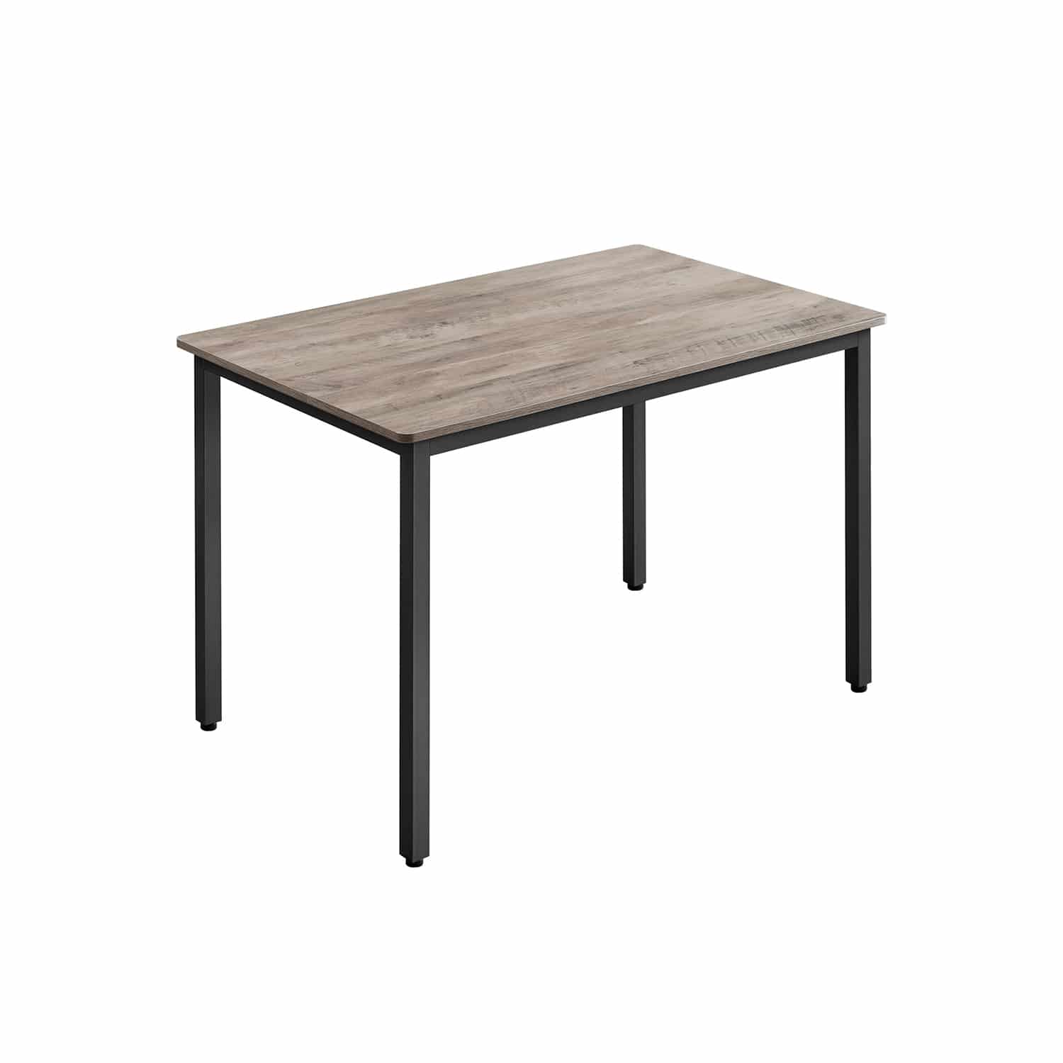 Esstisch 70 x 110 x 77 cm greige meliert-mattschwarz Esstisch 70 x 110 x 77 cm greige meliert-mattschwarz