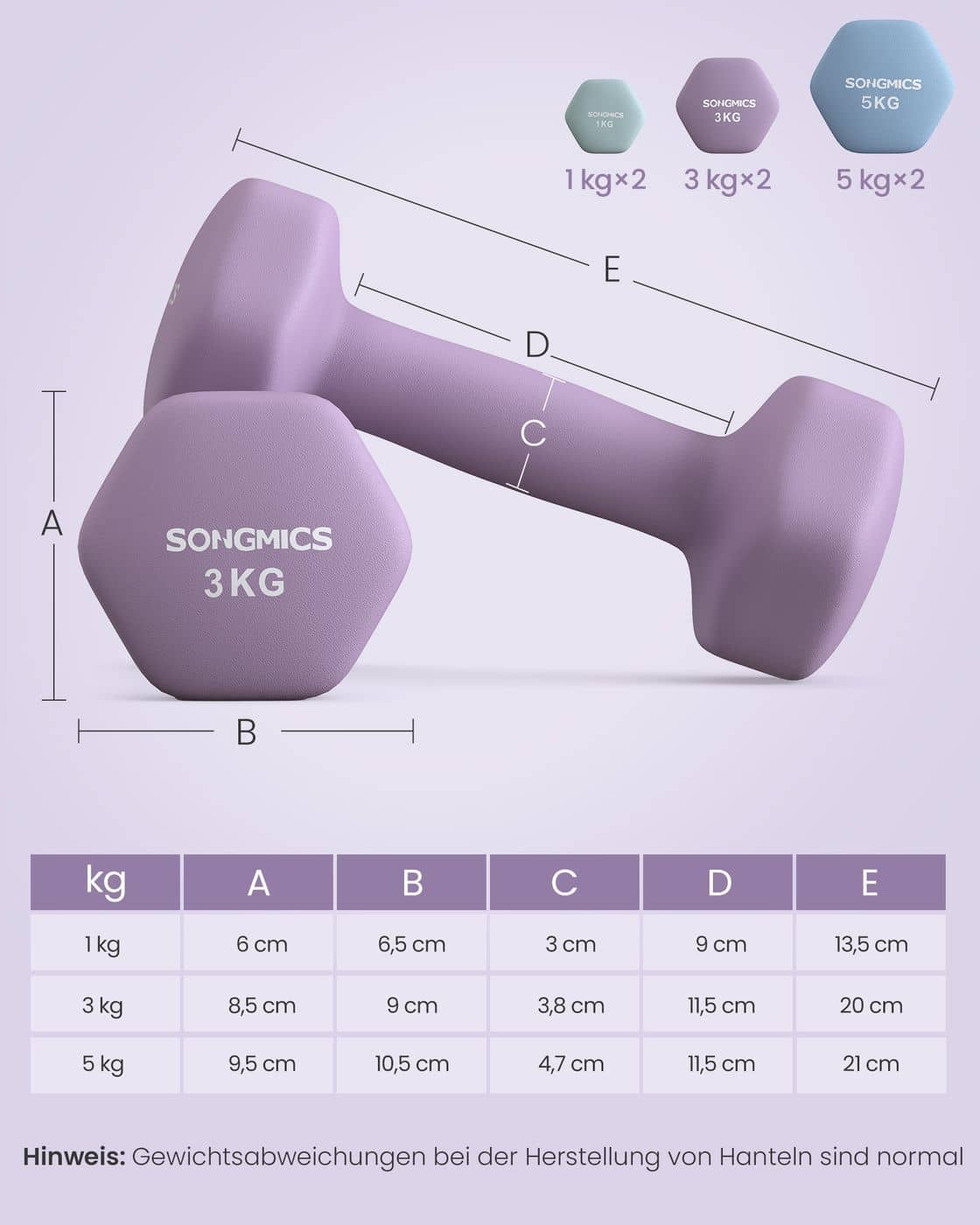 Kurzhantel Set mit Hantelständer
