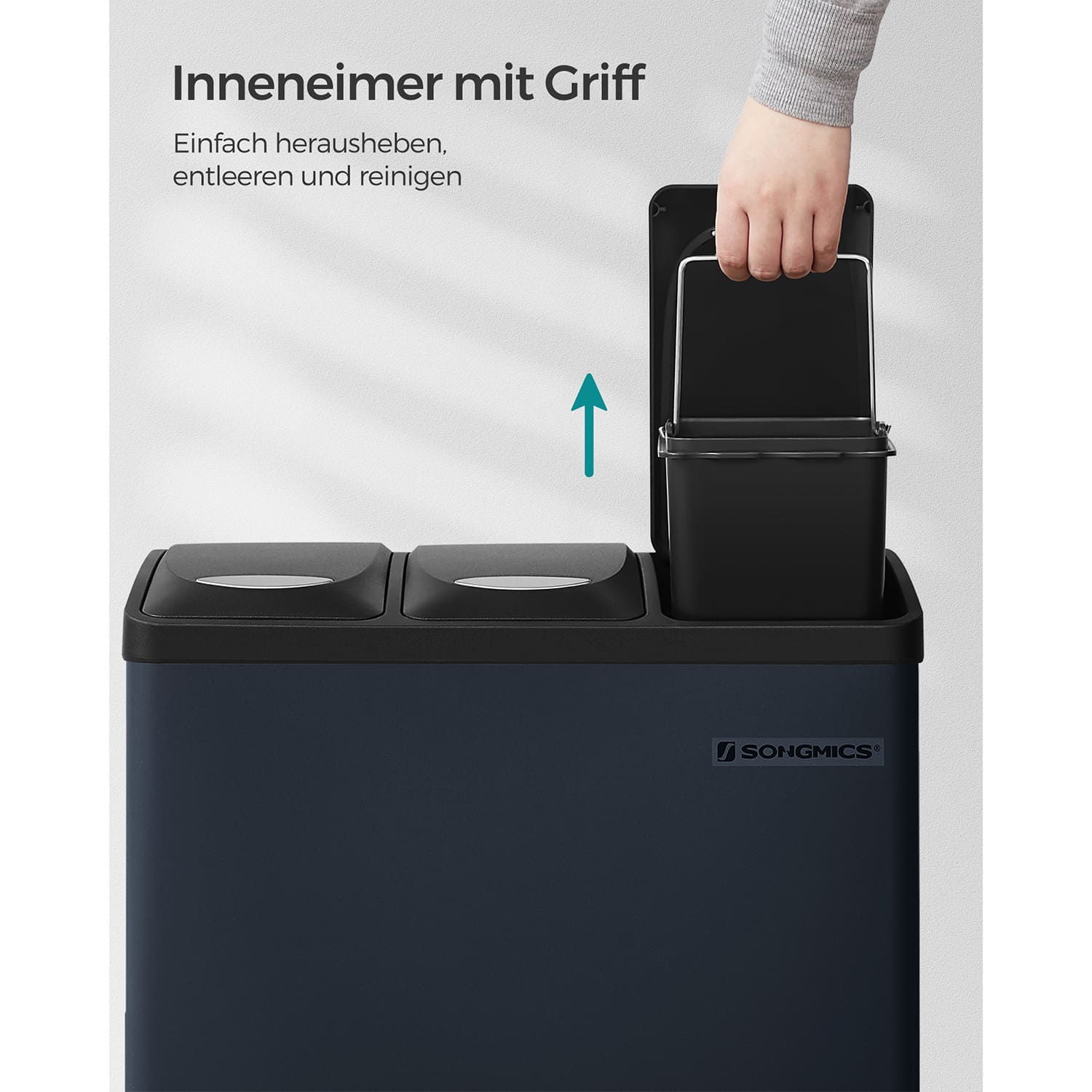 Mülleimer für die Küche-LTB24GS Mülleimer für die Küche-LTB24GS