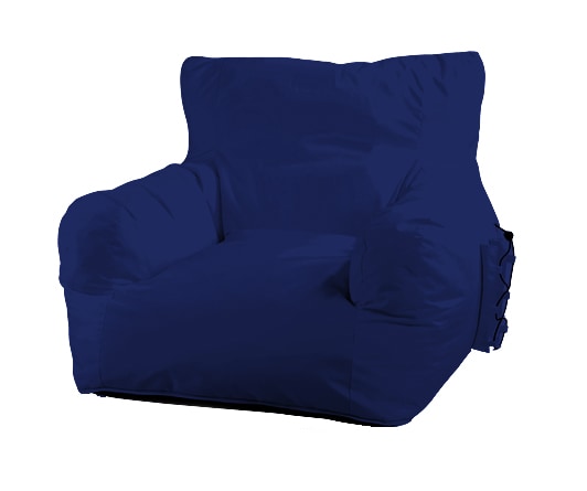 Gemütlicher Sitzsack mit Armlehnen & Seitentasche – Bequemer Lehnsessel für drinnen & draußen Gemütlicher Sitzsack mit Armlehnen & Seitentasche – Bequemer Lehnsessel für drinnen & draußen