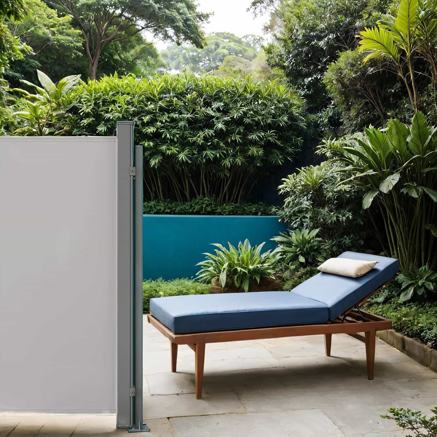 Standpfosten für Markisenkasten, Haltestange, Keine Wandmontage der Markise erforderlich