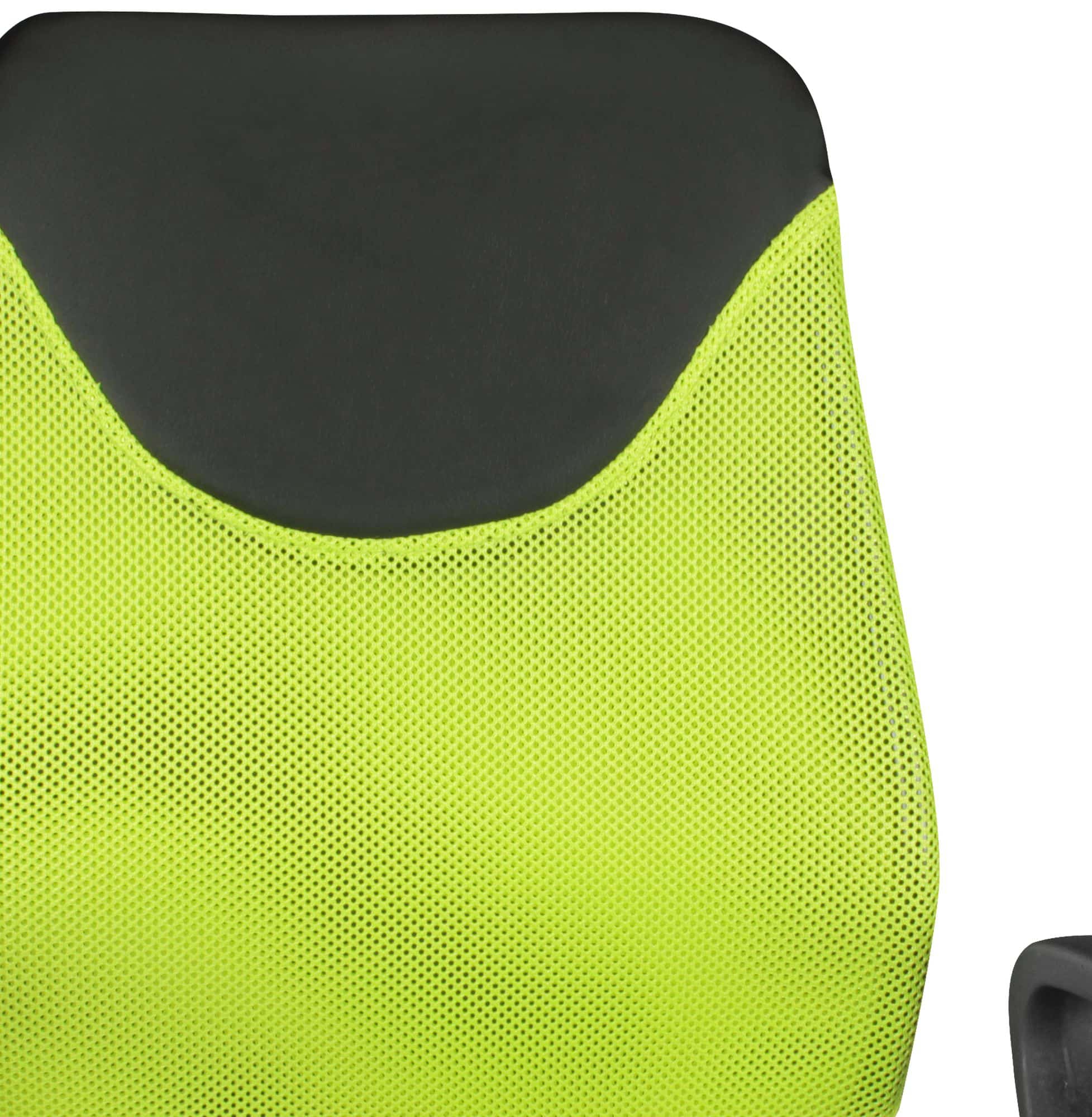 41609-AMSTYLE-Kinderdrehstuhl-KiKa-lime-green-L_5 Kinder-Schreibtischstuhl TERNI Schwarz Limette für Kinder ab 6 mit Lehne