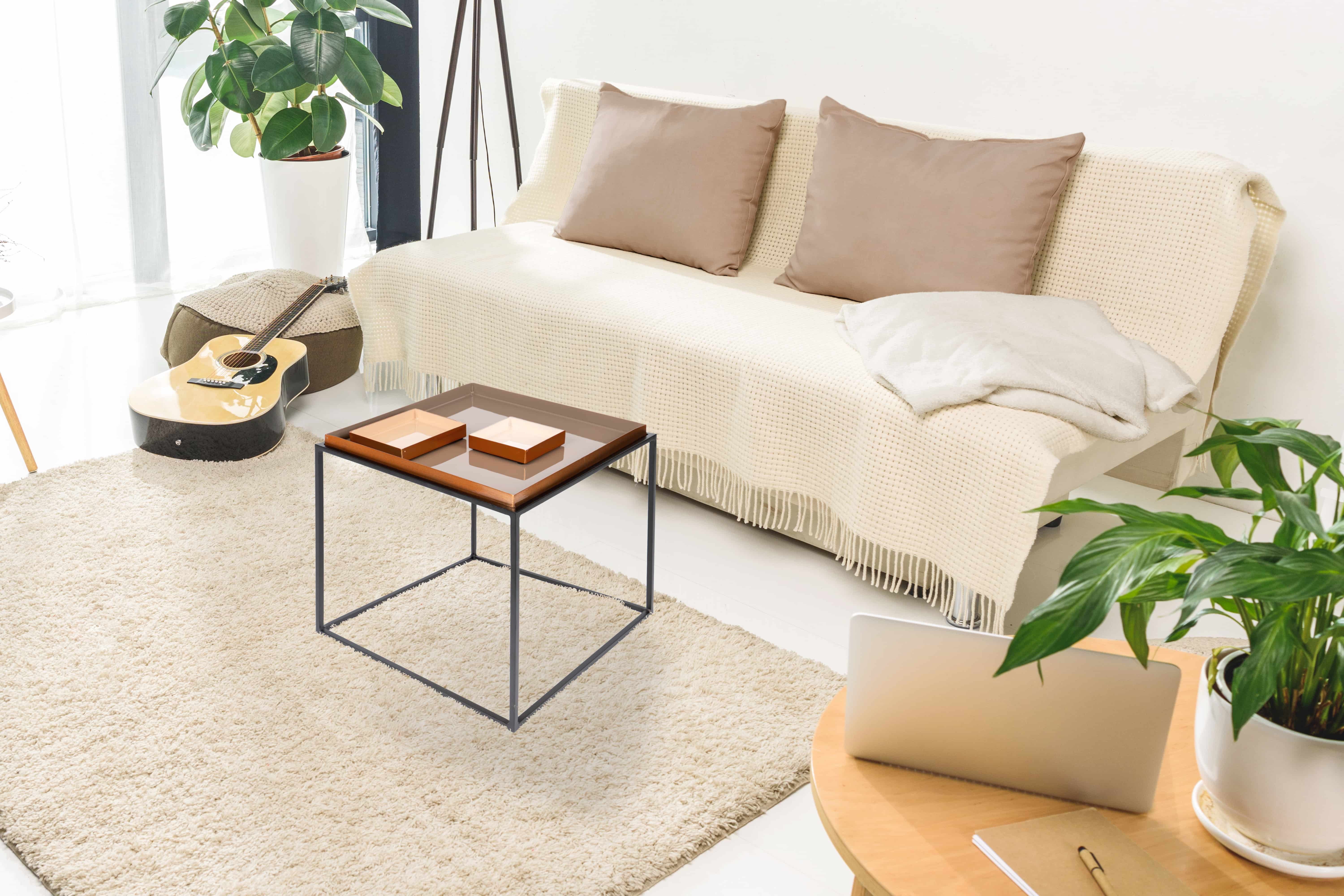 Beistelltisch Famosa 560 Kaffee / Creme Beistelltisch Famosa 560 Kaffee / Creme