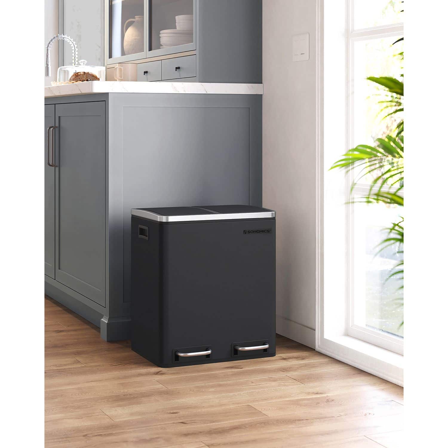 Mülleimer 30 L Schwarz-B34LTB30BK Mülleimer 30 L Schwarz-B34LTB30BK