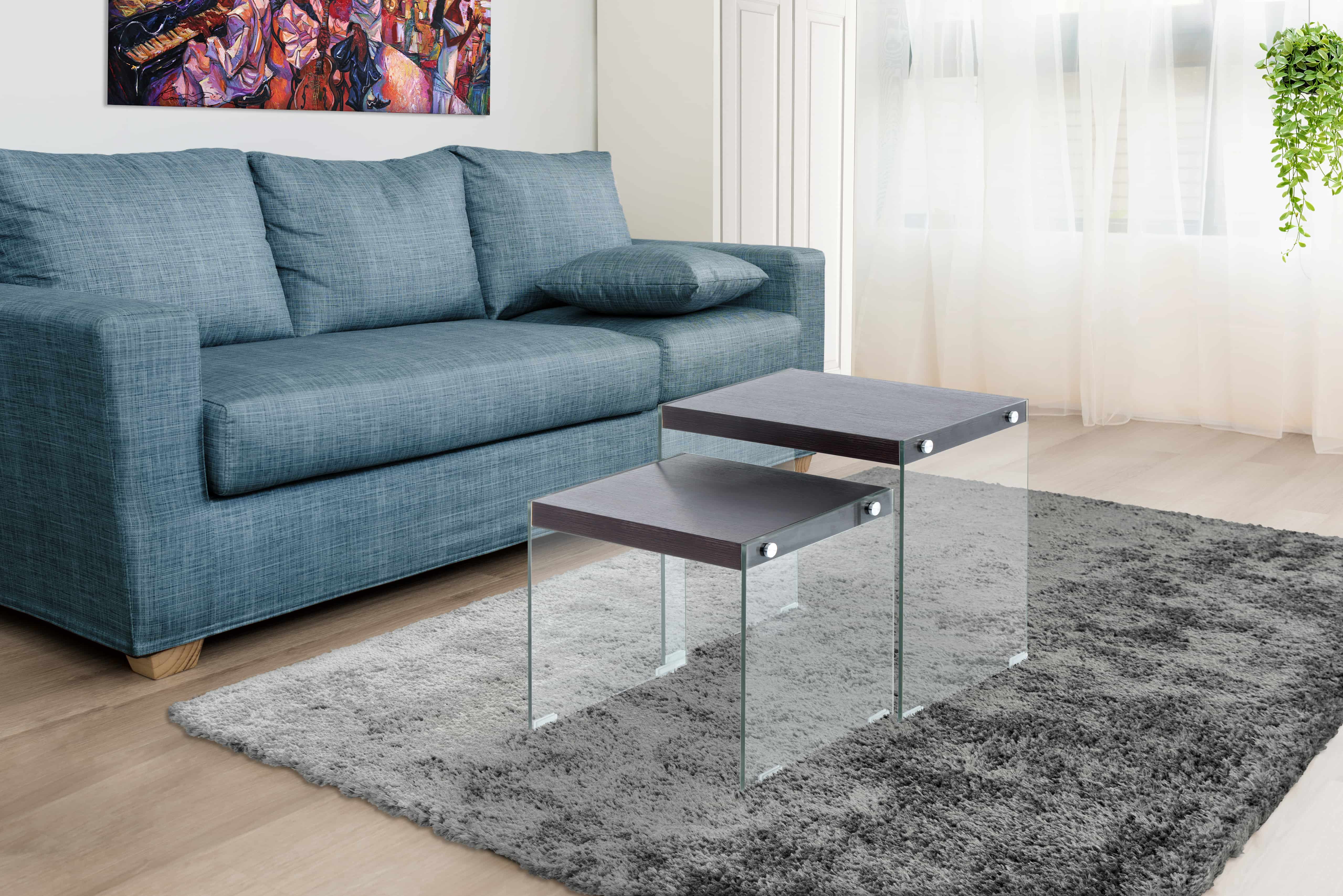 Beistelltisch 2er-Set Elementary 225 Dunkelbraun Beistelltisch 2er-Set Elementary 225 Dunkelbraun