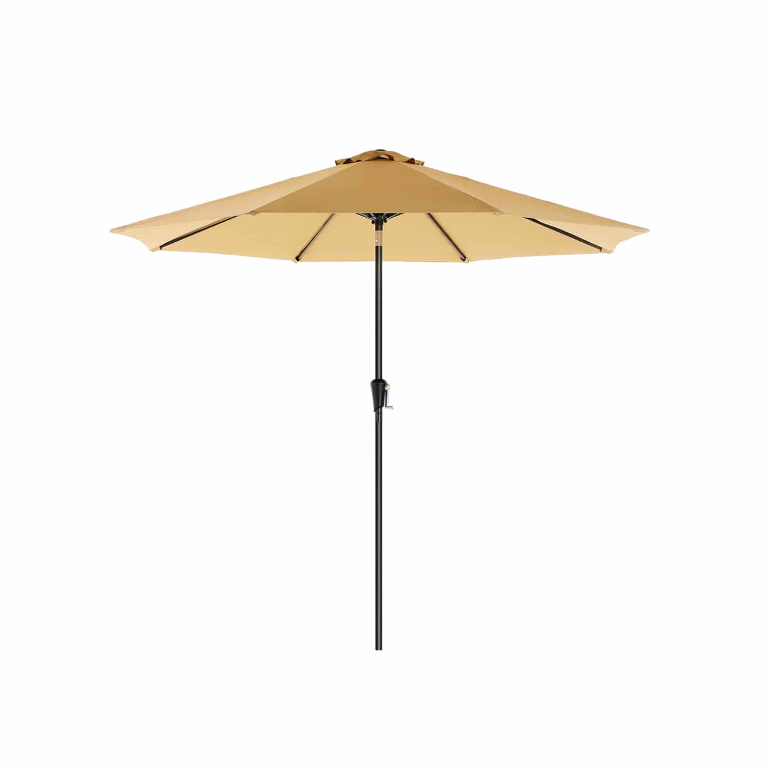 Sonnenschirm Ø 270 cm Taupe Sonnenschirm Ø 270 cm Taupe