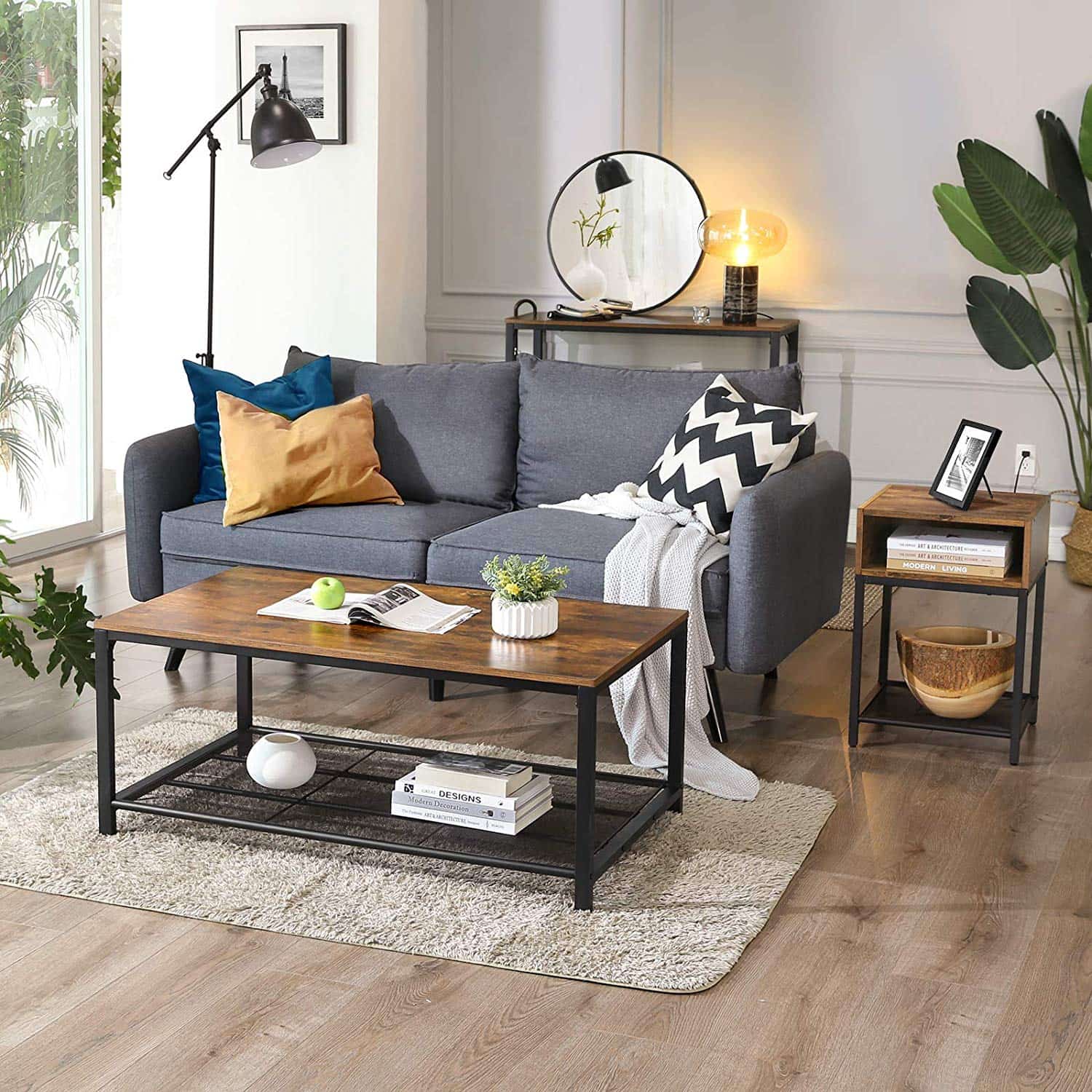 Open-Compartment-Nightstand-LET46X-5QCpGI5uquz6wk Beistelltisch mit Fach Industrie-Design