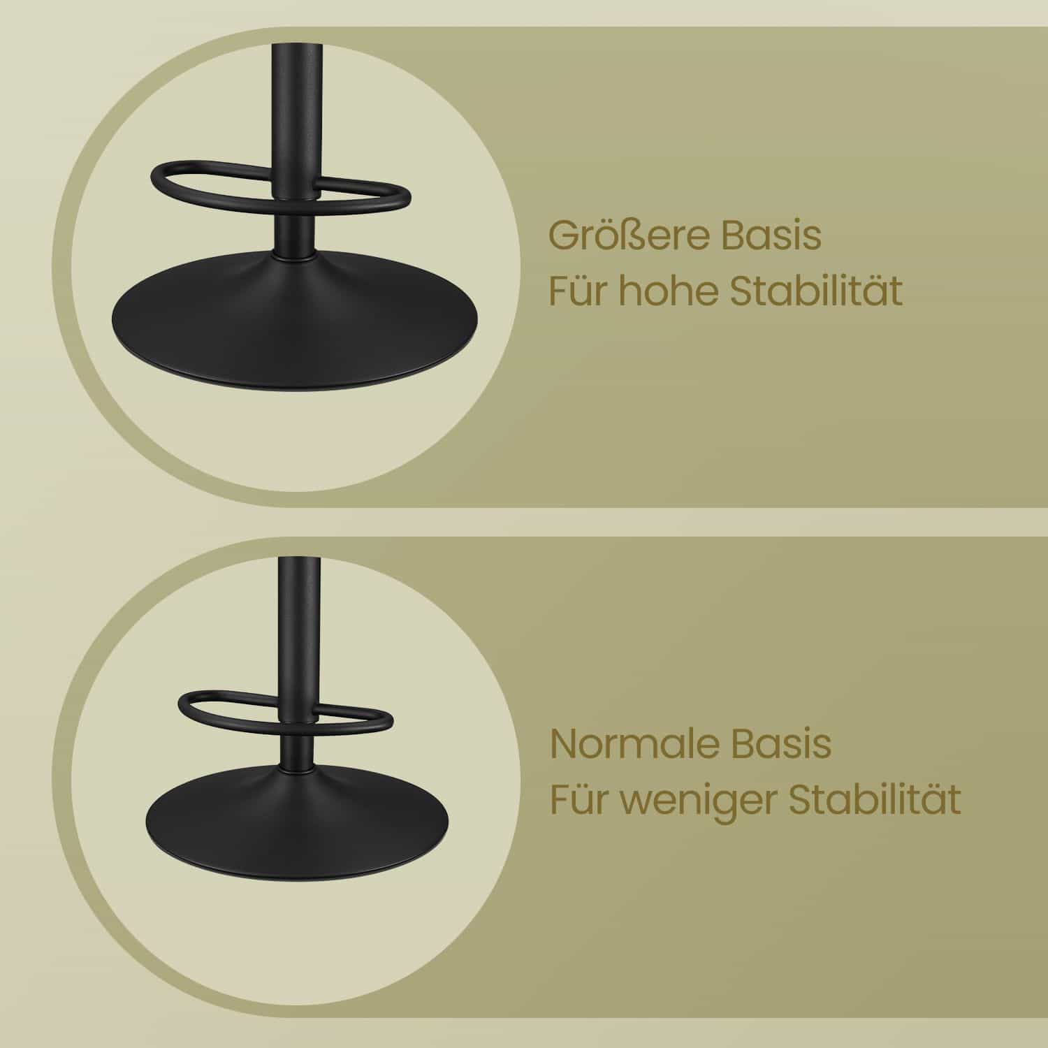 Barhocker 2er Set mit Rückenlehne karamellbraun Barhocker 2er Set mit Rückenlehne karamellbraun