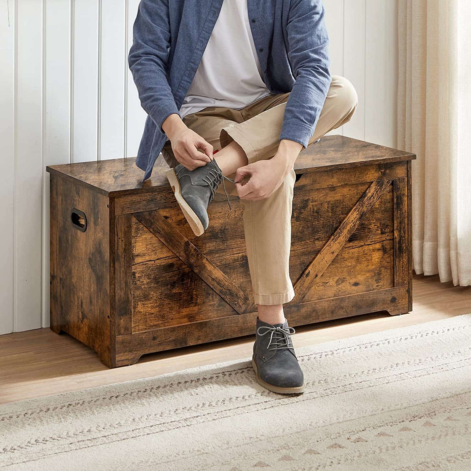 Sitzbank mit Stauraum-B34LSB060T01