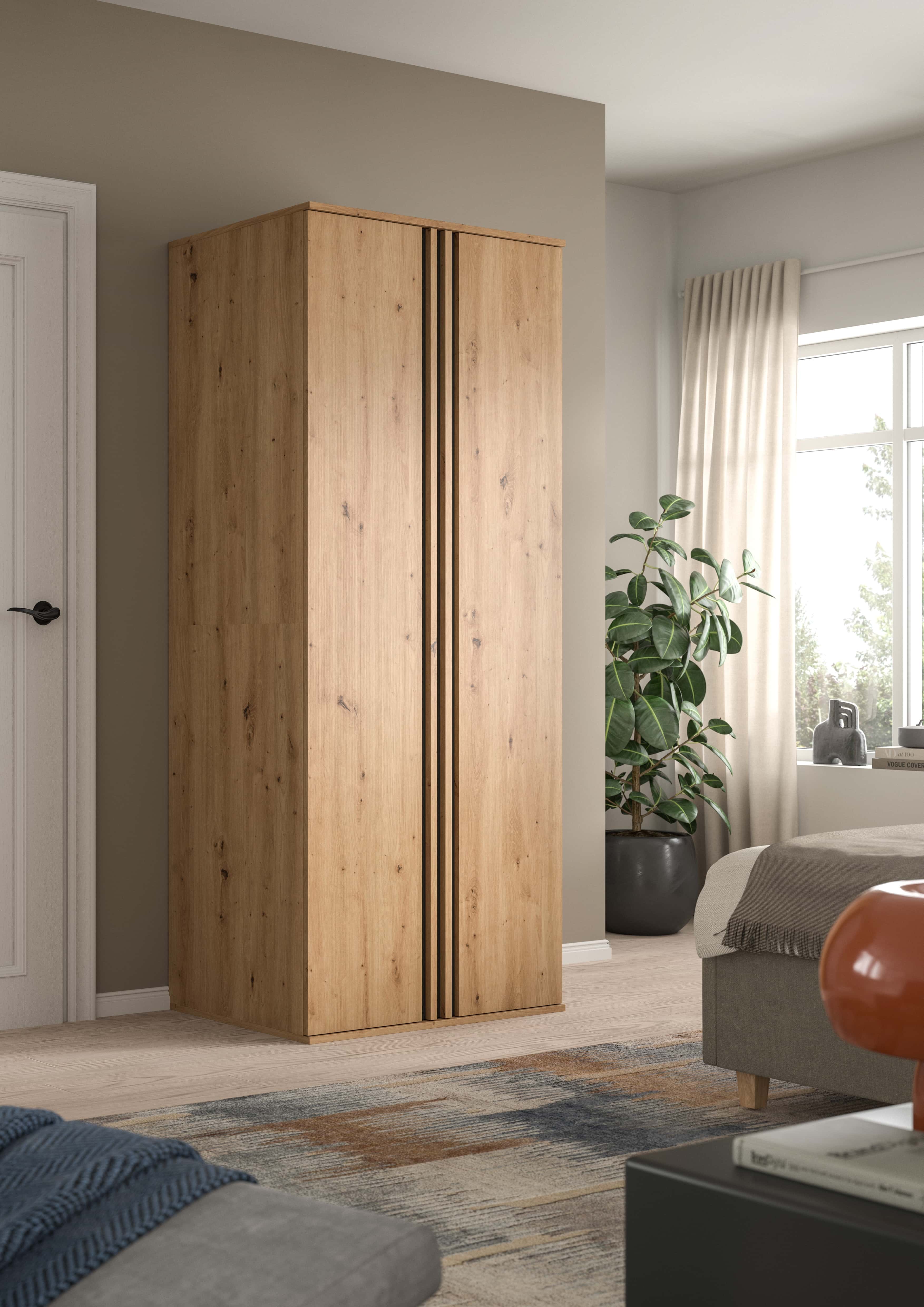 Tofta Kleiderschrank 2-türig