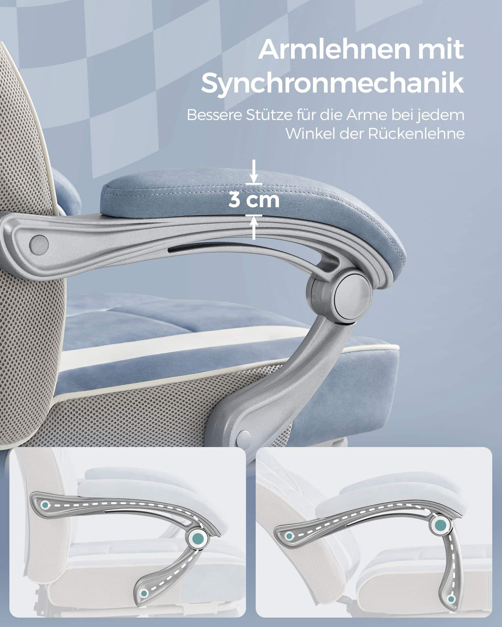 Gamingstuhl mit neigbaren Rückenlehnen und Kopfkissen-OBG073Q01 Gamingstuhl mit neigbaren Rückenlehnen und Kopfkissen-OBG073Q01