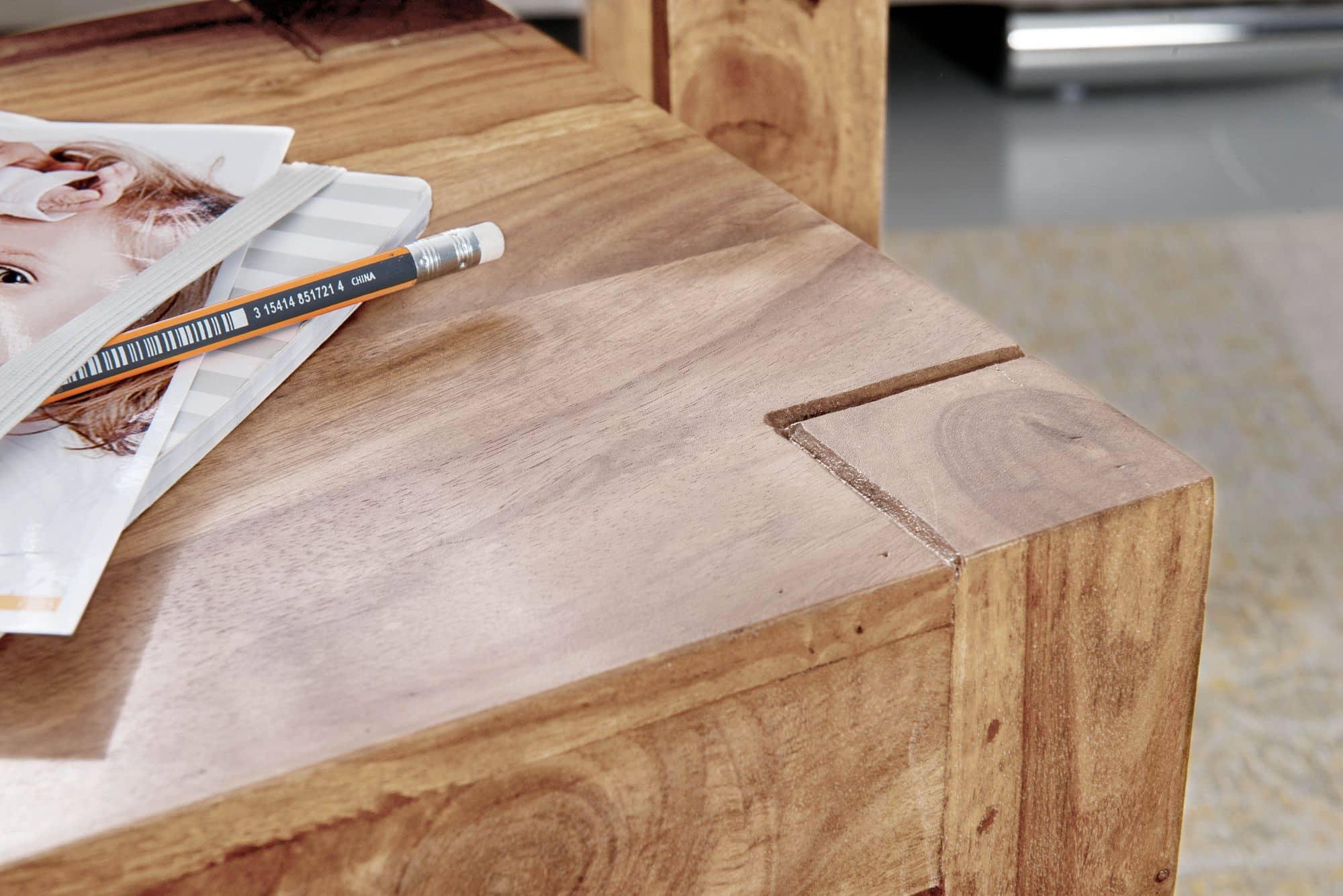 3er Set MUMBAI Satztisch Massiv-Holz Akazie Wohnzimmer-Tisch Landhaus-Stil Beistelltisch dunkel-braun Naturholz 3er Set MUMBAI Satztisch Massiv-Holz Akazie Wohnzimmer-Tisch Landhaus-Stil Beistelltisch dunkel-braun Naturholz