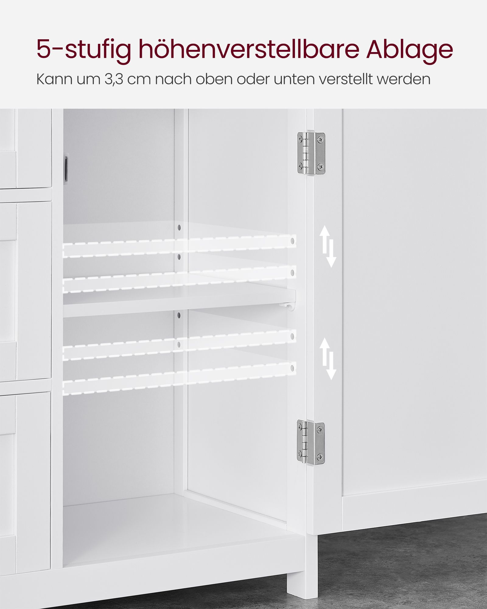 Badezimmerschrank 30 x 60 x 80 cm mit 3 Schubladen Badezimmerschrank 30 x 60 x 80 cm mit 3 Schubladen